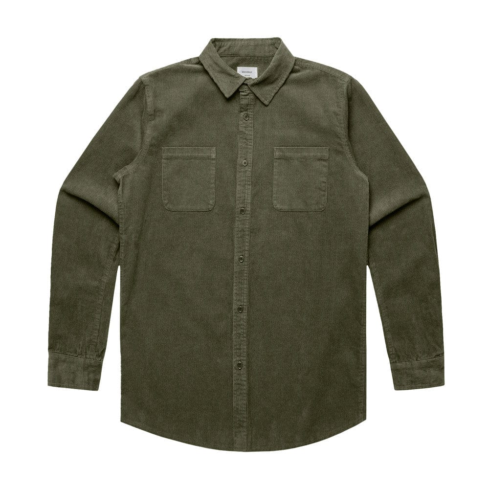 ASColour Polos / Shirts Army / S ASColour Cord Shirt
