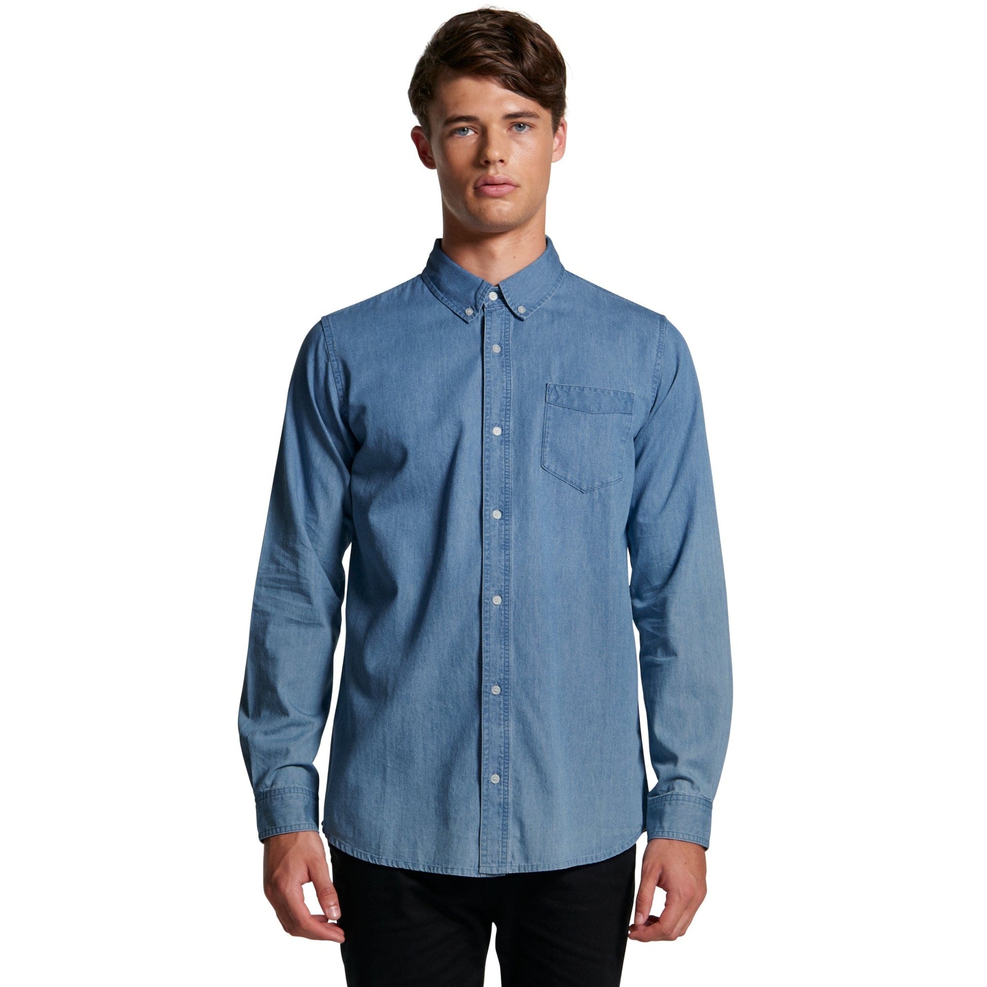 ASColour Polos / Shirts ASColour Blue Denim Shirt