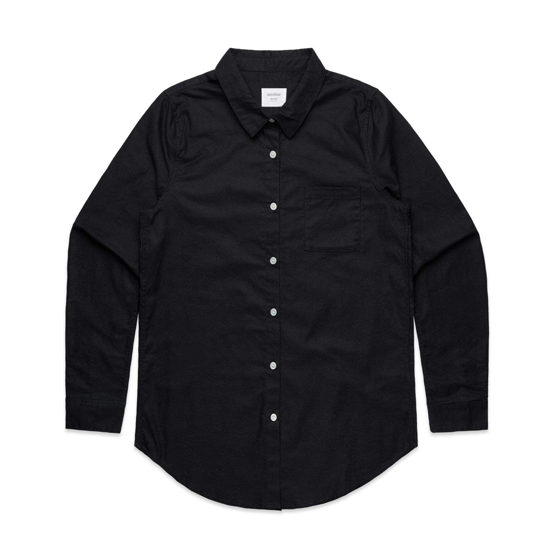 ASColour Polos / Shirts Black / XS ASColour Women's Oxford Shirt