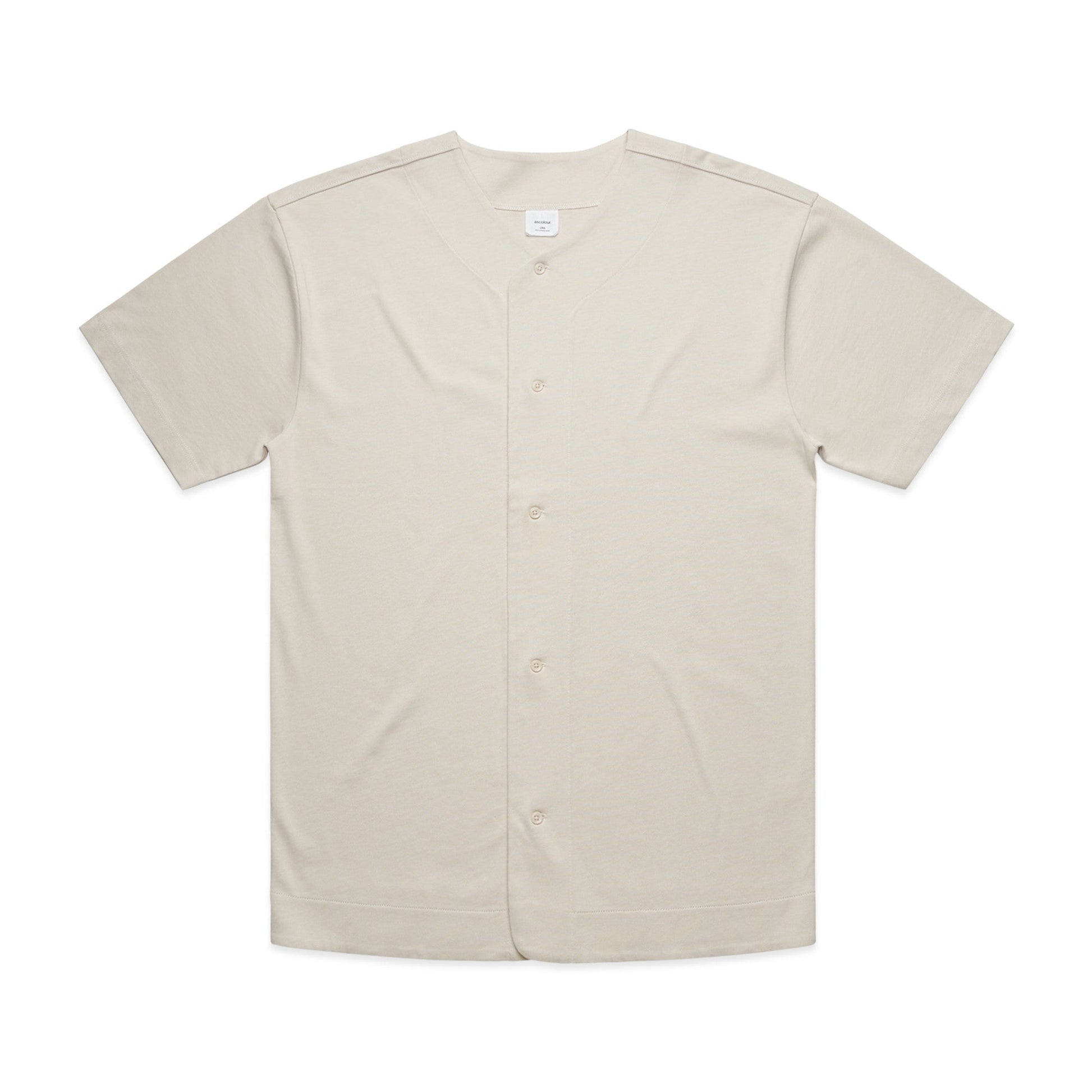 ASColour Shirts Bone / S ASColour Heavy Baseball Jersey