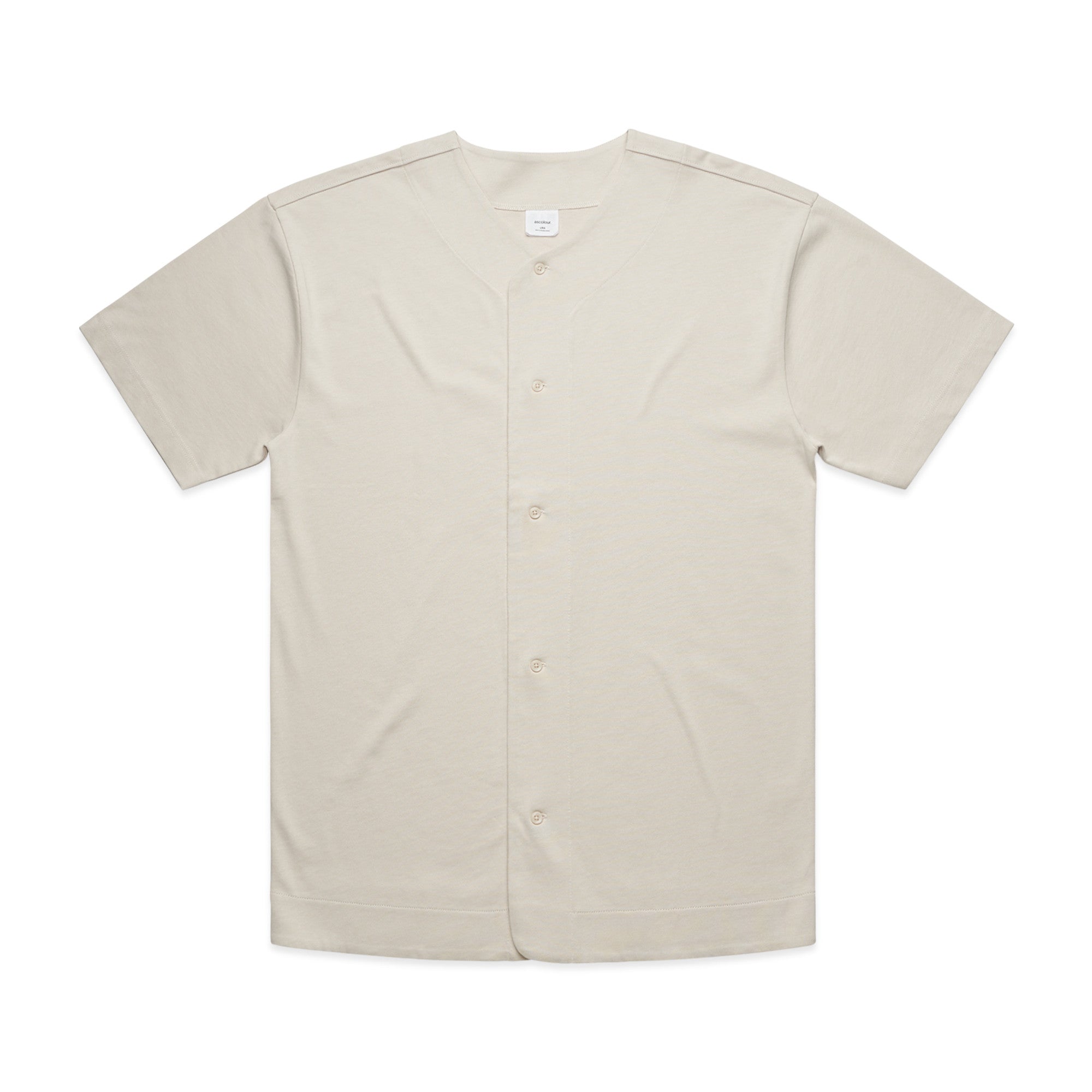 ASColour Shirts Bone / S ASColour Heavy Baseball Jersey