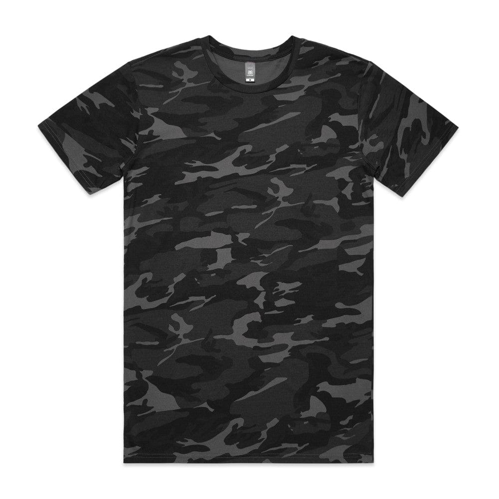 ASColour T-Shirts Black Camo / S ASColour Staple Camo Tee