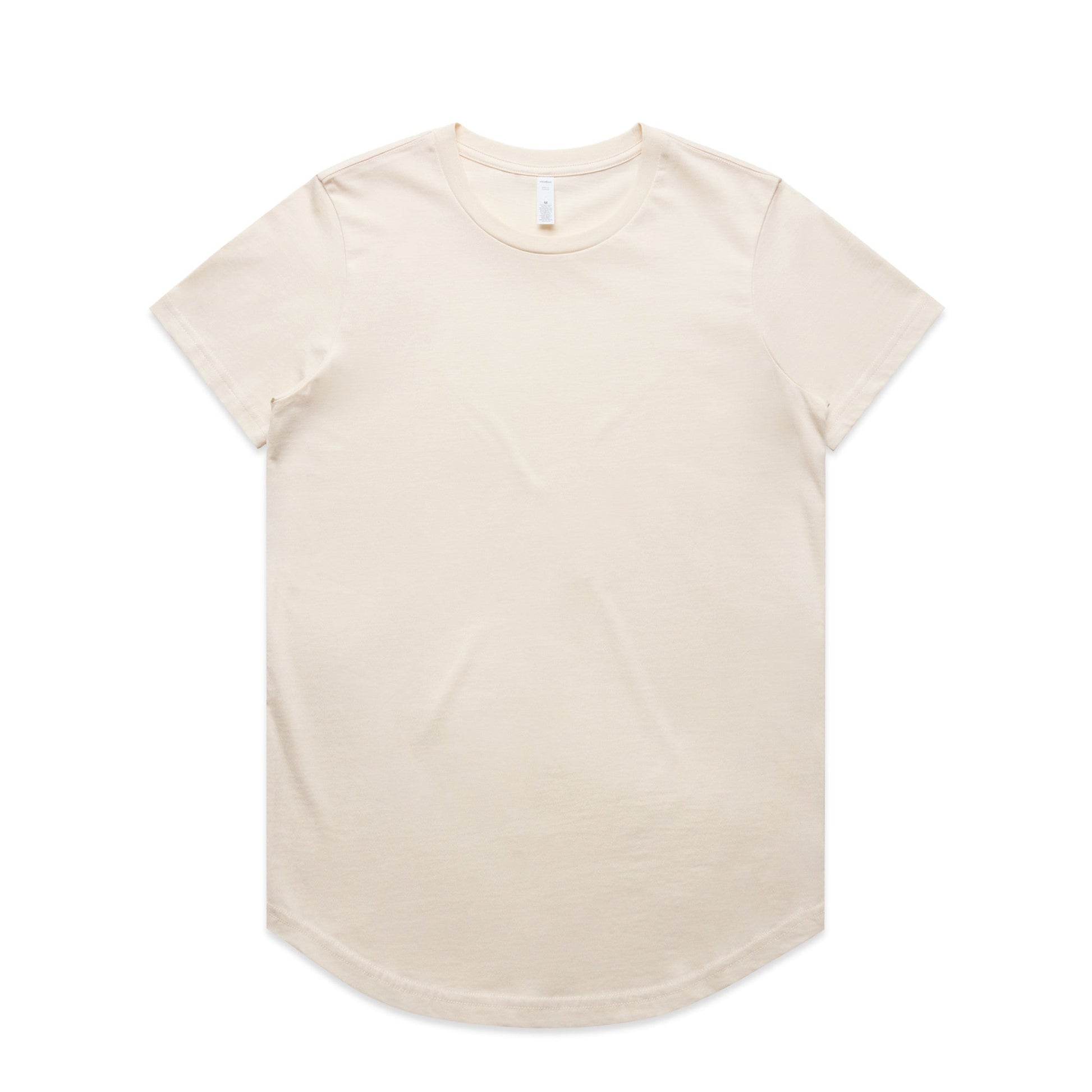 ASColour T-Shirts Ecru / XS ASColour Womens Maple Curve Tee