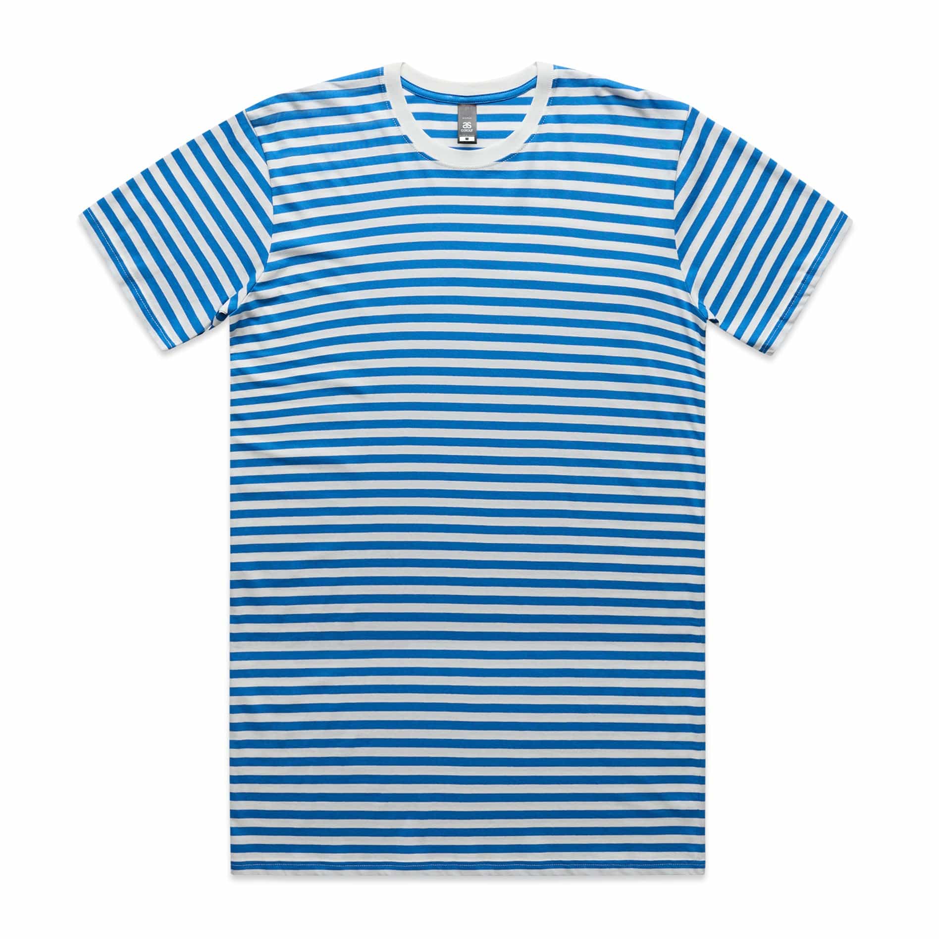 ASColour T-Shirts Natural/Mid Blue / S ASColour Staple Stripe Tee