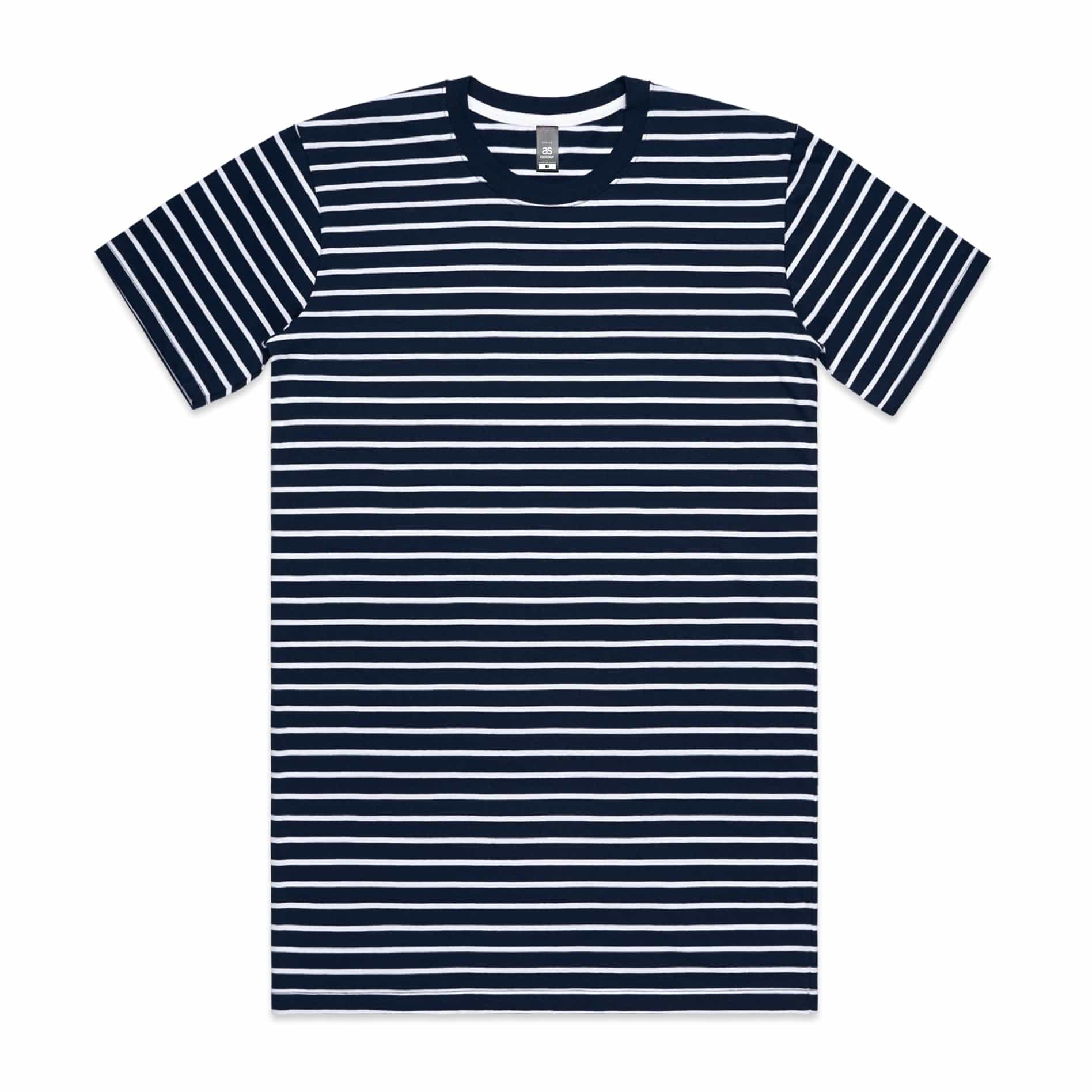 ASColour T-Shirts Navy/White / S ASColour Staple Stripe Tee