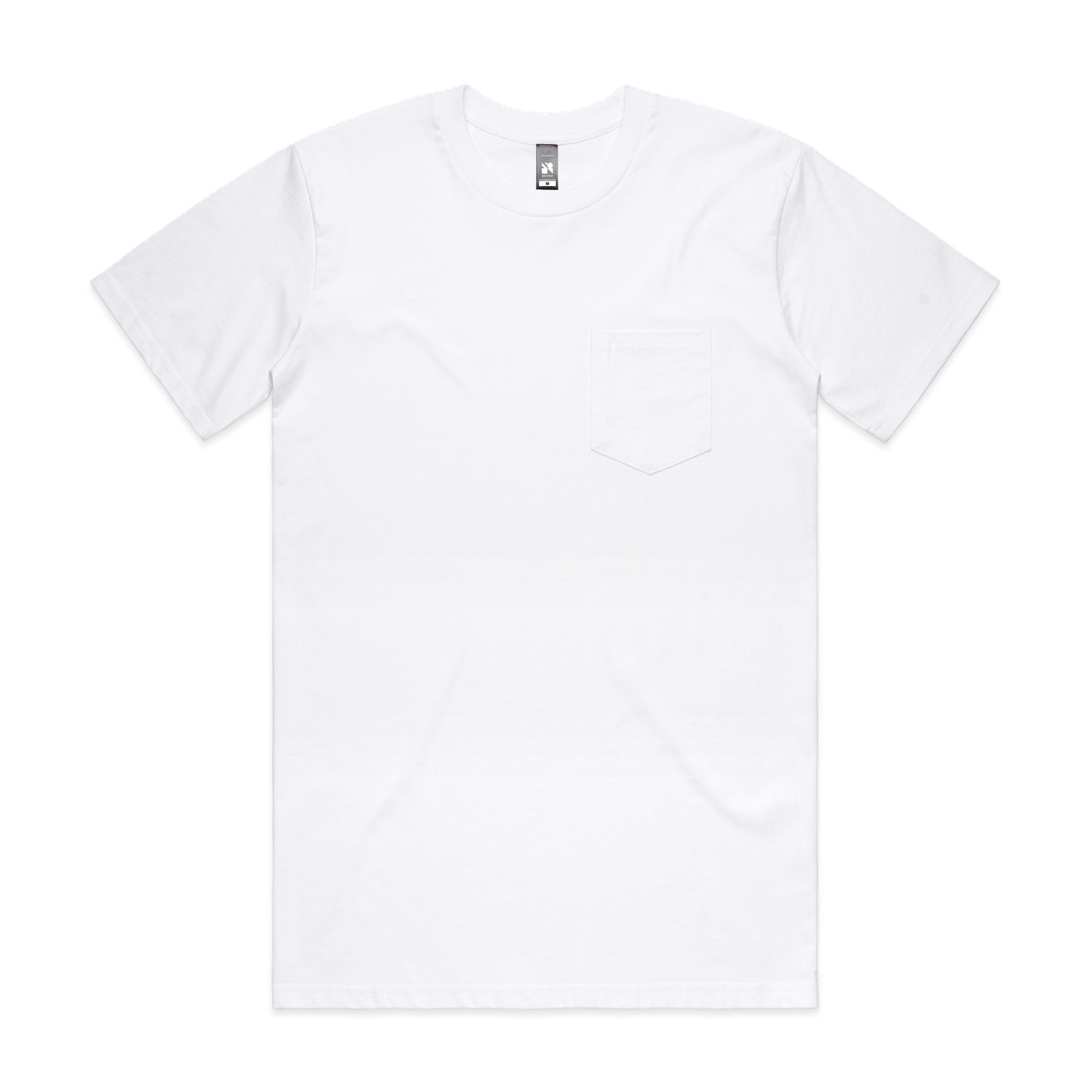 ASColour T-Shirts White / S ASColour Classic Pocket Tee