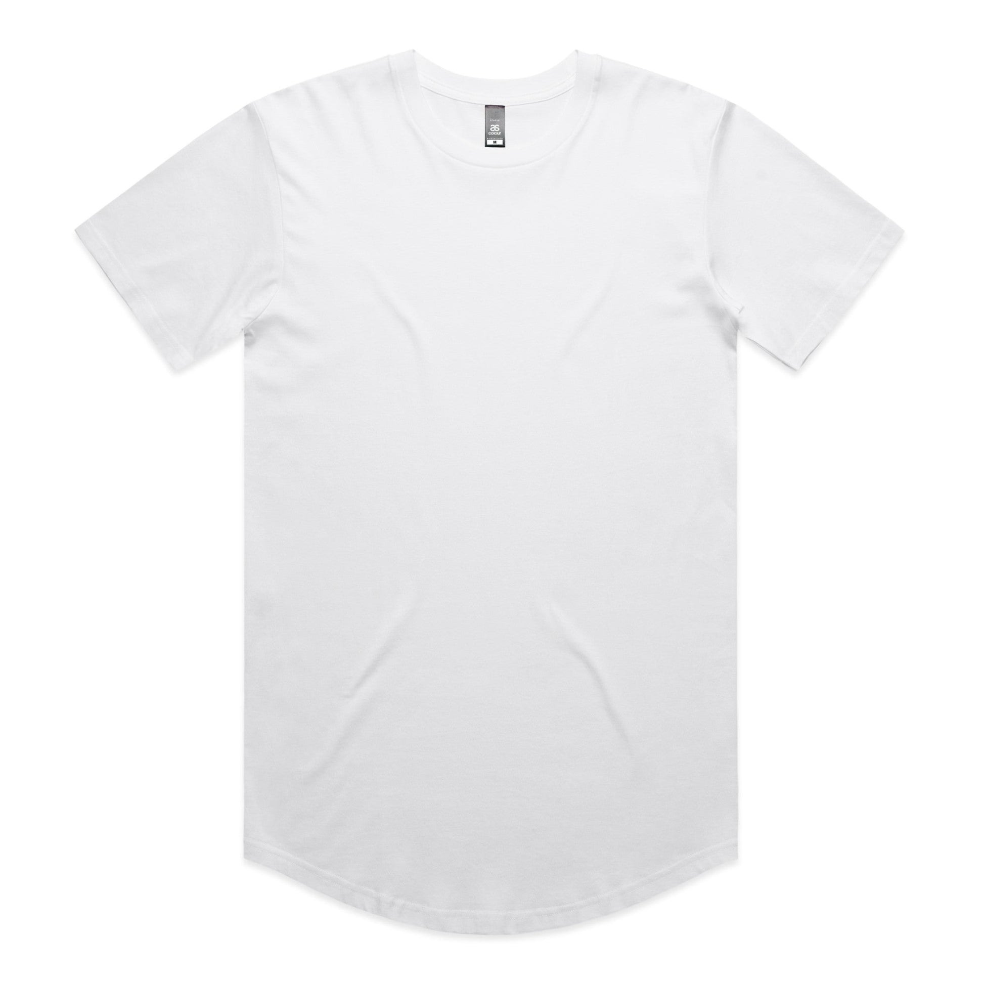 ASColour T-Shirts White / S ASColour Staple Curve Tee