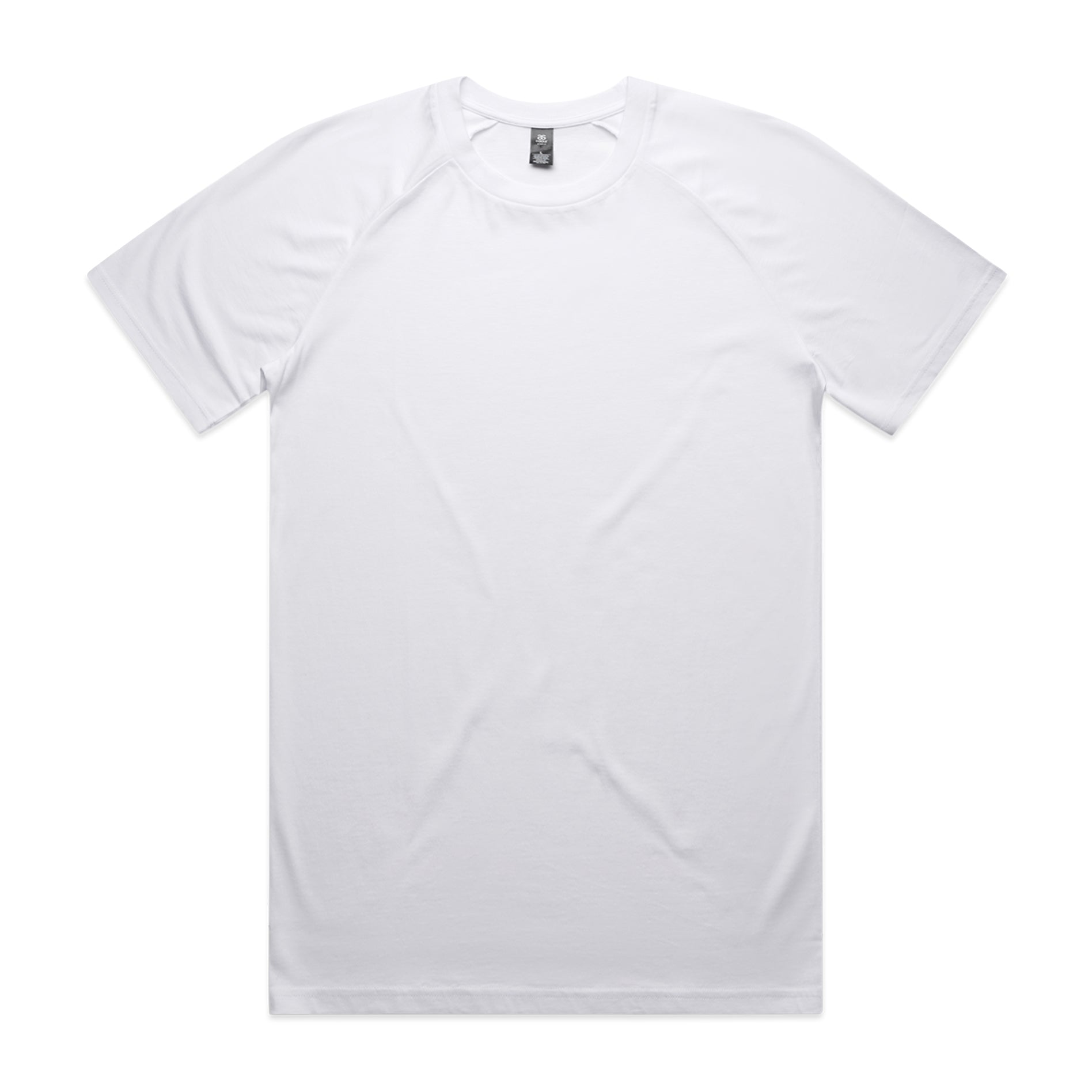 ASColour T-Shirts White / S ASColour Staple Raglan Tee