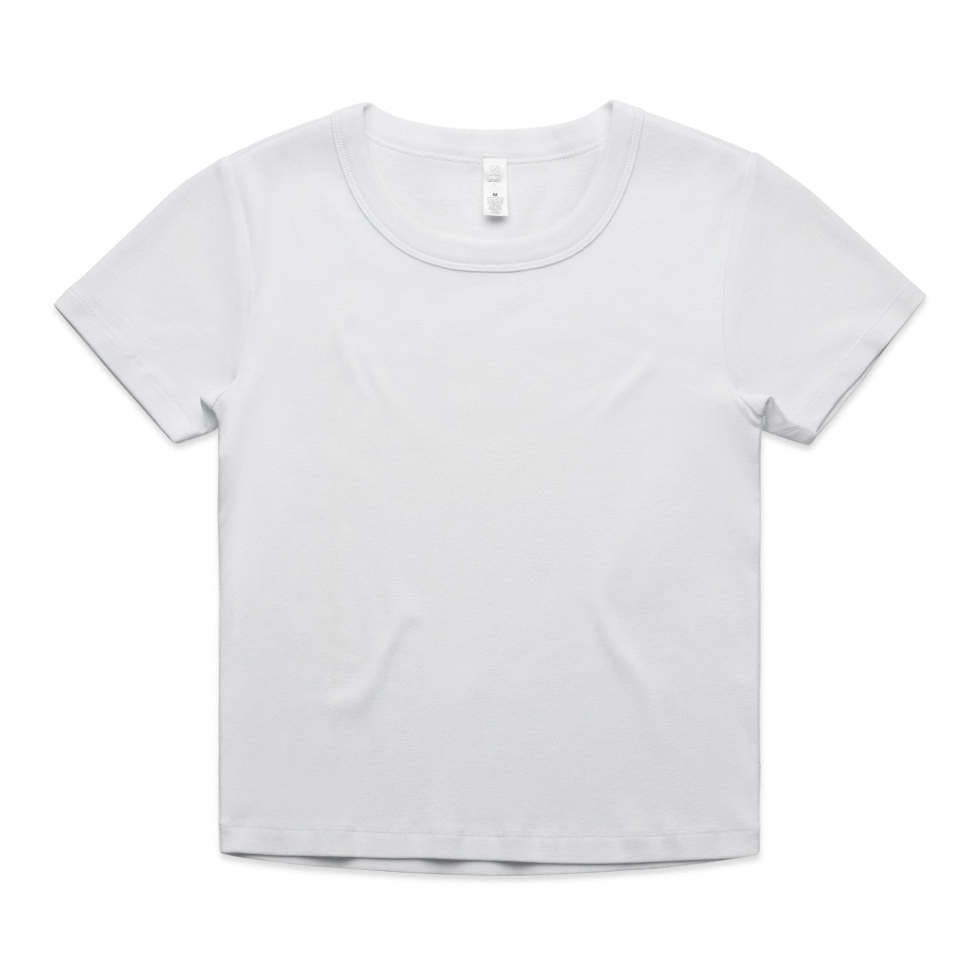 ASColour T-Shirts White / XS ASColour Women's Organic Rib Baby Tee