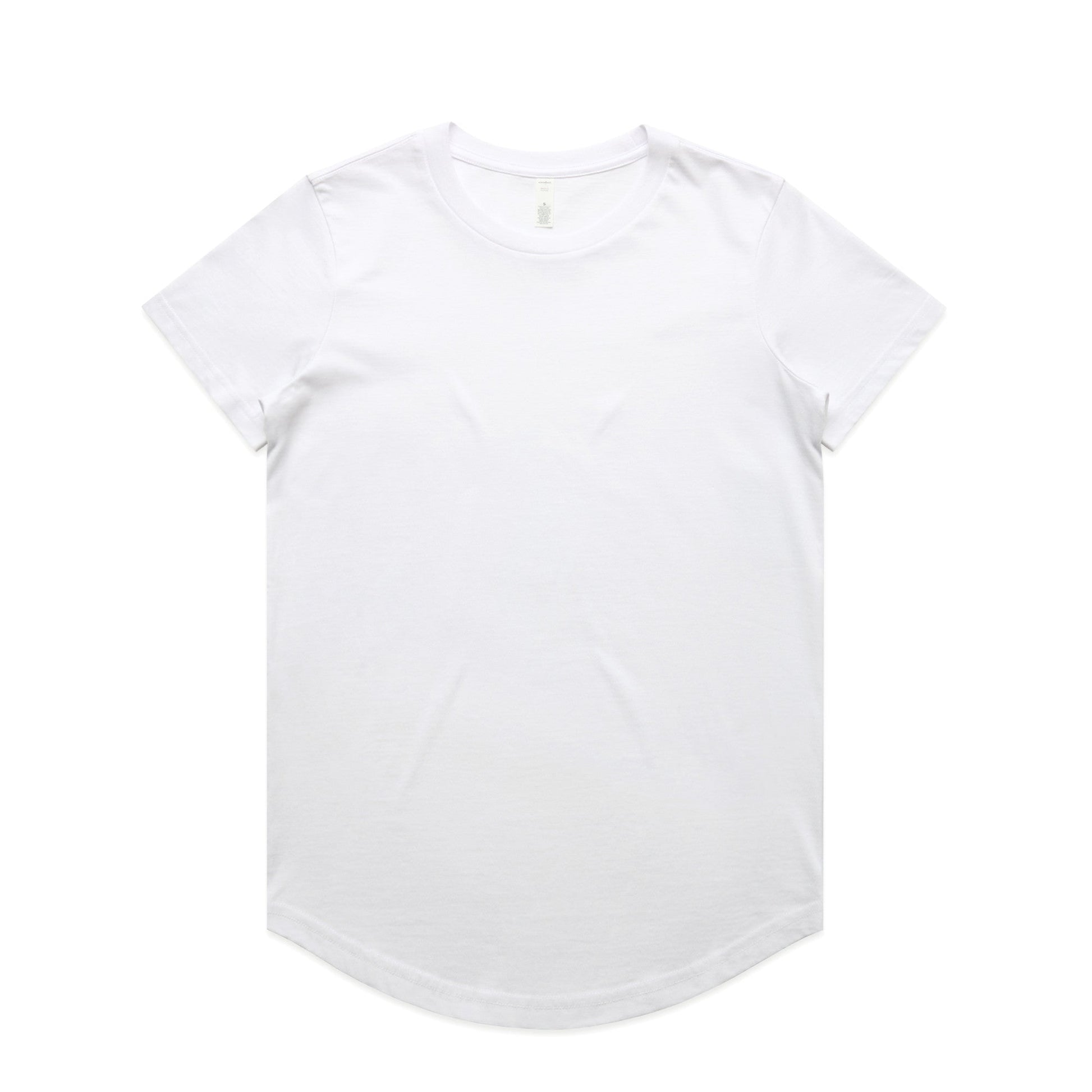 ASColour T-Shirts White / XS ASColour Womens Maple Curve Tee