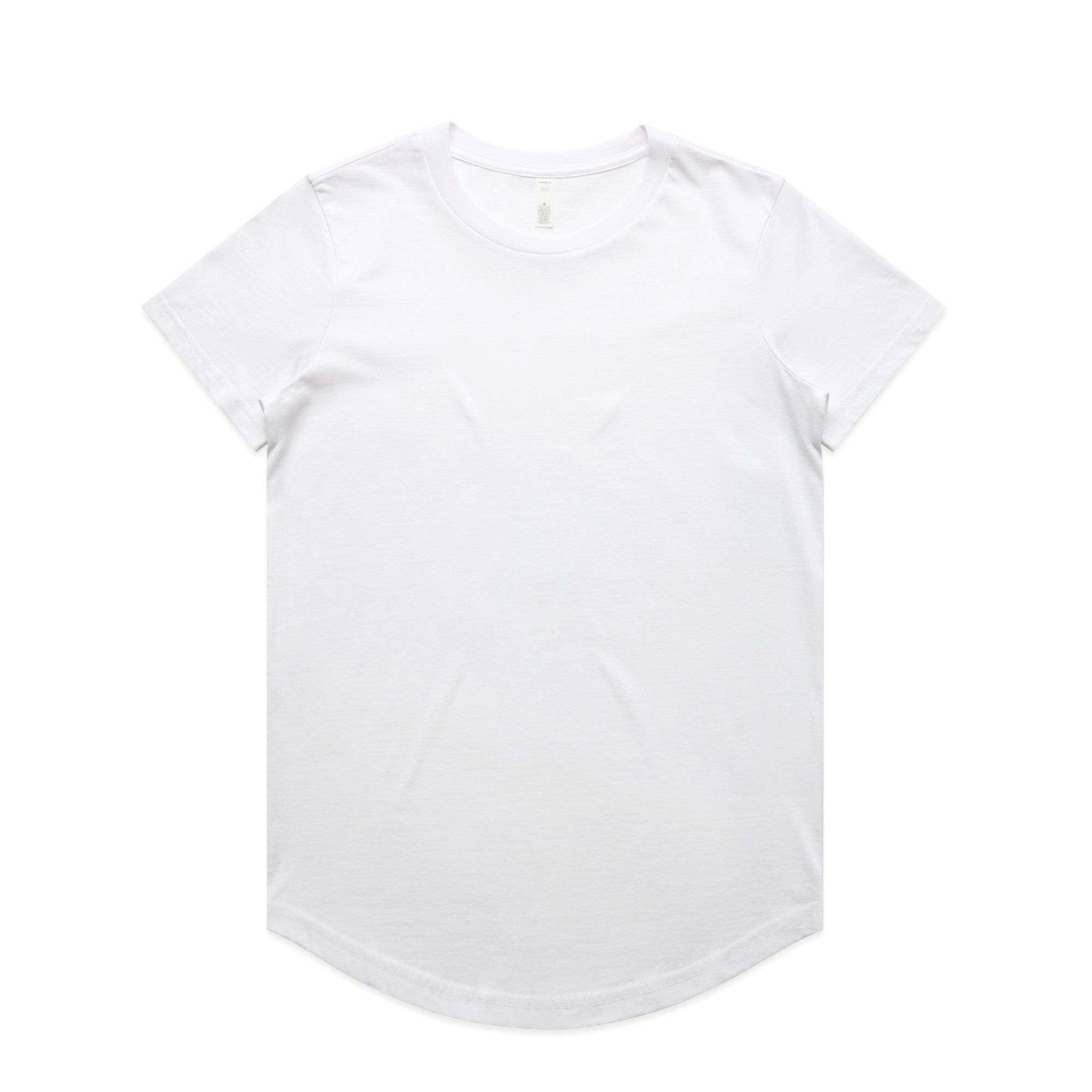ASColour T-Shirts White / XS ASColour Womens Maple Curve Tee