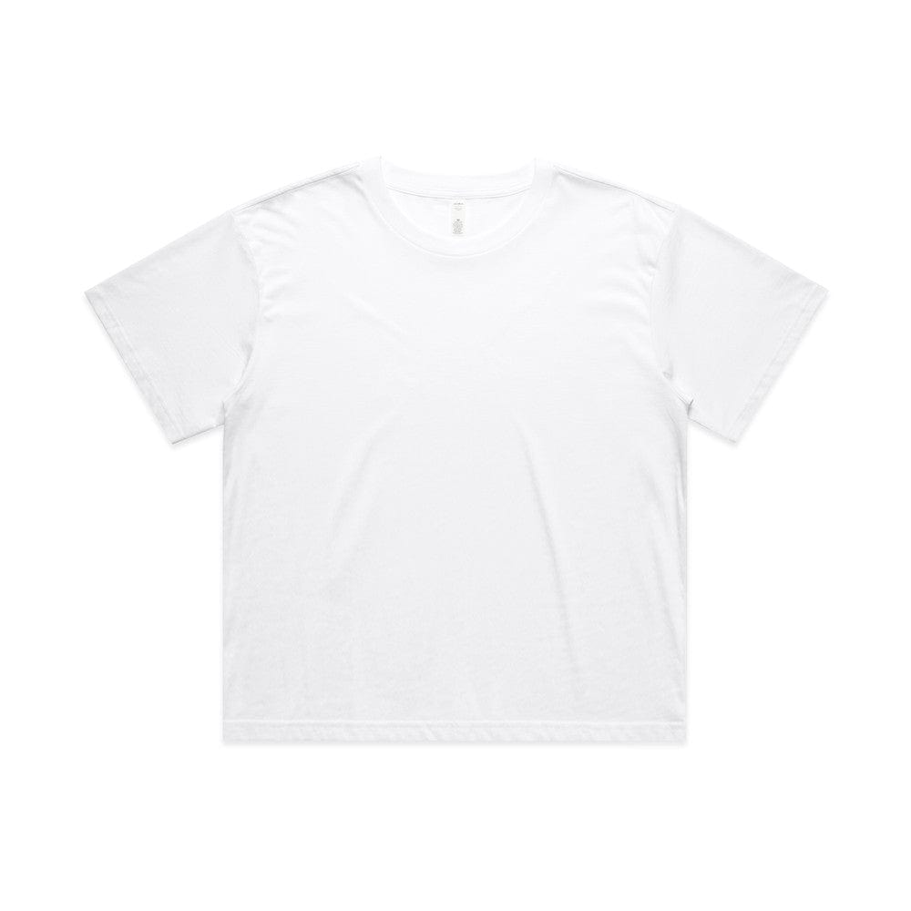 ASColour T-Shirts White / XS Wo's Martina Crop Tee
