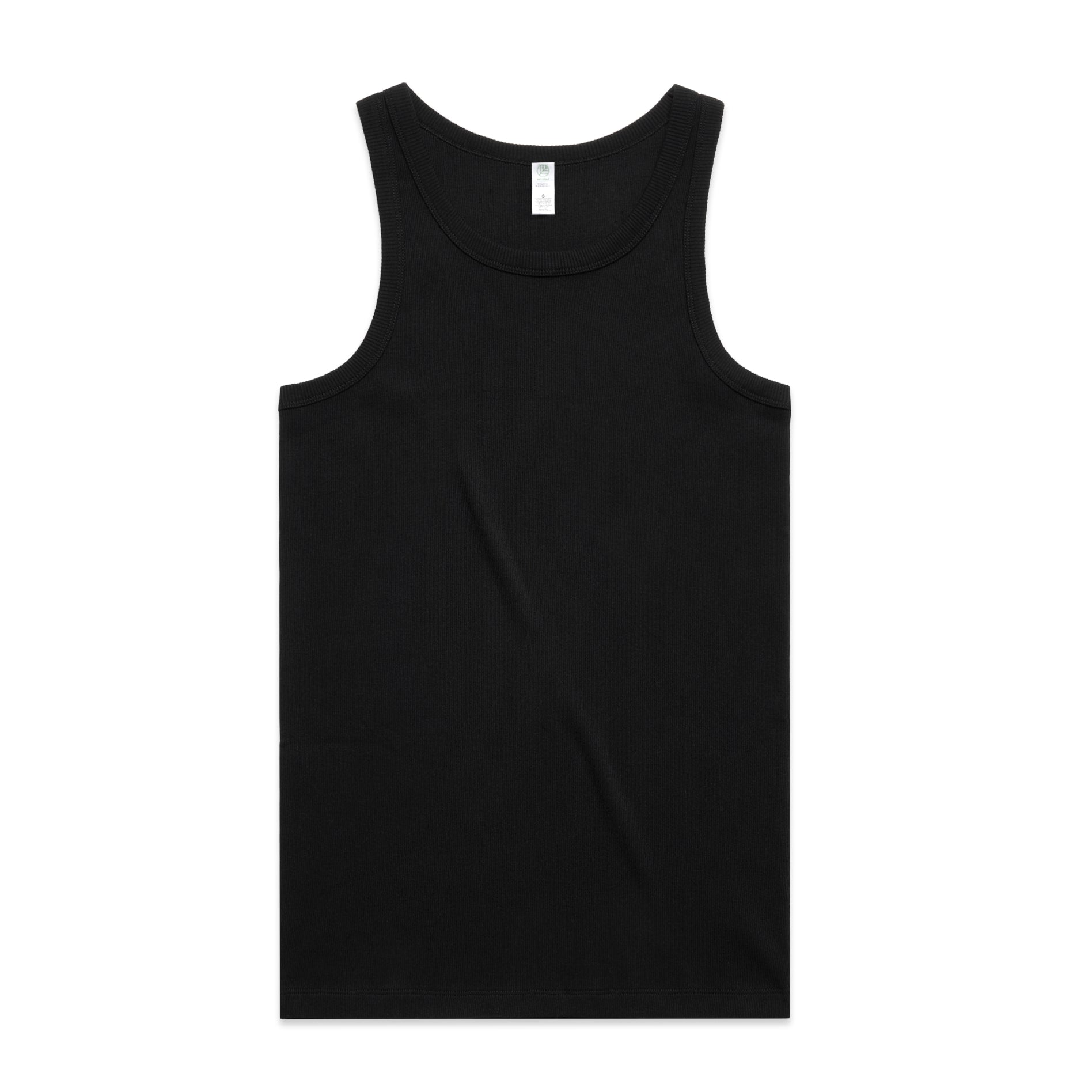 ASColour Tanks / Crops Black / S ASColour Organic Rib Singlet