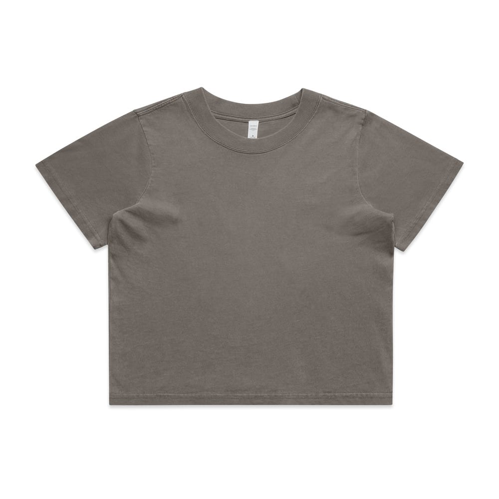 ASColour Tanks / Crops Faded Grey / XS ASColour Womens Faded Crop Tee