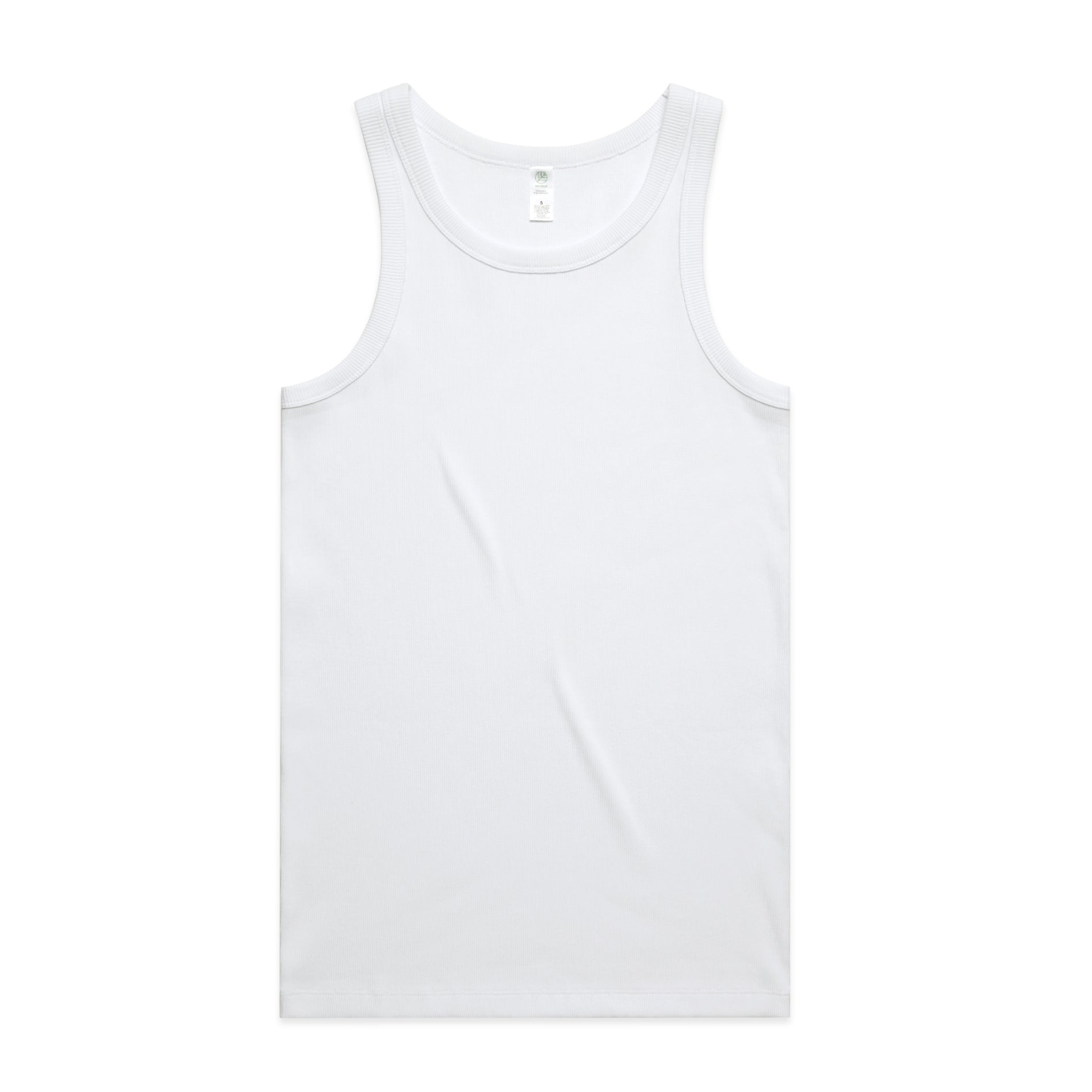 ASColour Tanks / Crops White / S ASColour Organic Rib Singlet
