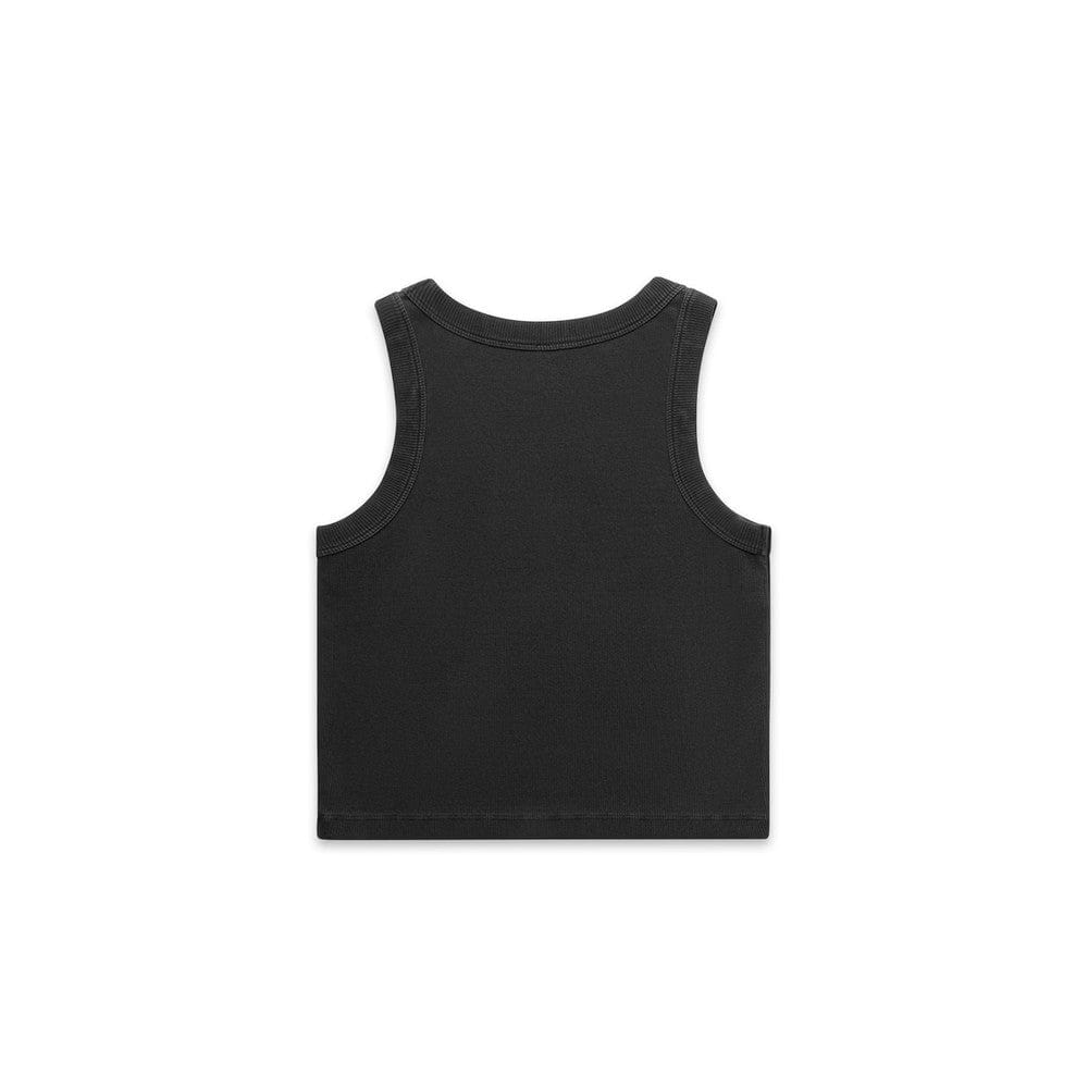 ASColour Tanks / Singlets ASColour Wo's Faded Organic Rib Crop Tank