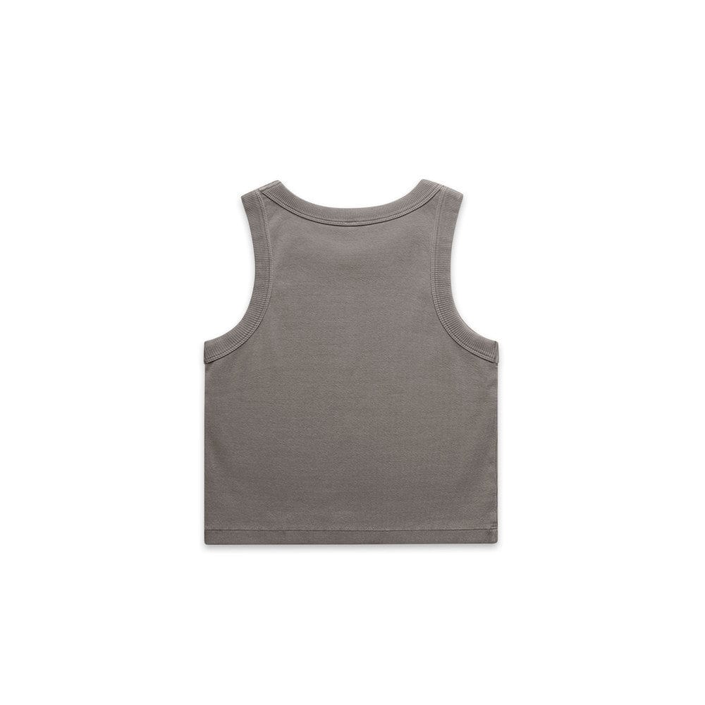 ASColour Tanks / Singlets ASColour Wo's Faded Organic Rib Crop Tank