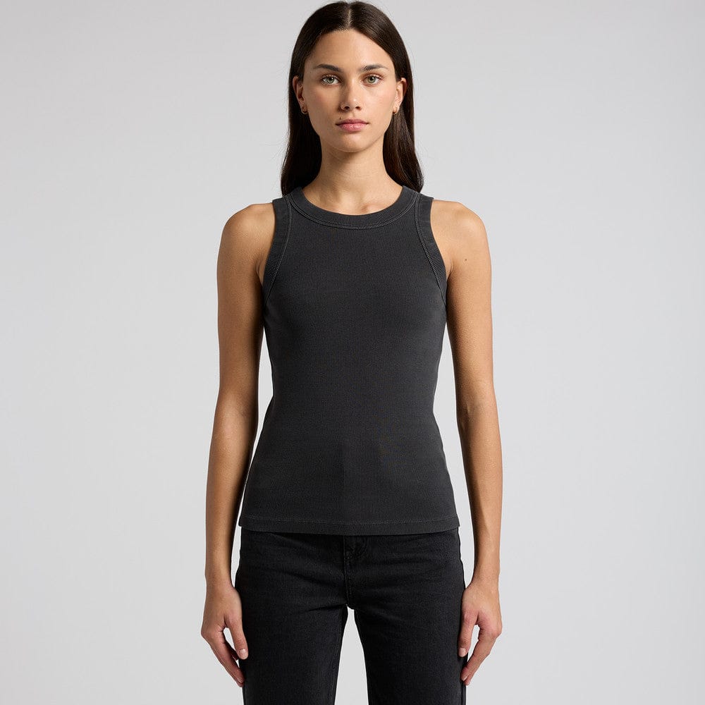 ASColour Tanks / Singlets ASColour Wo's Faded Organic Rib Tank