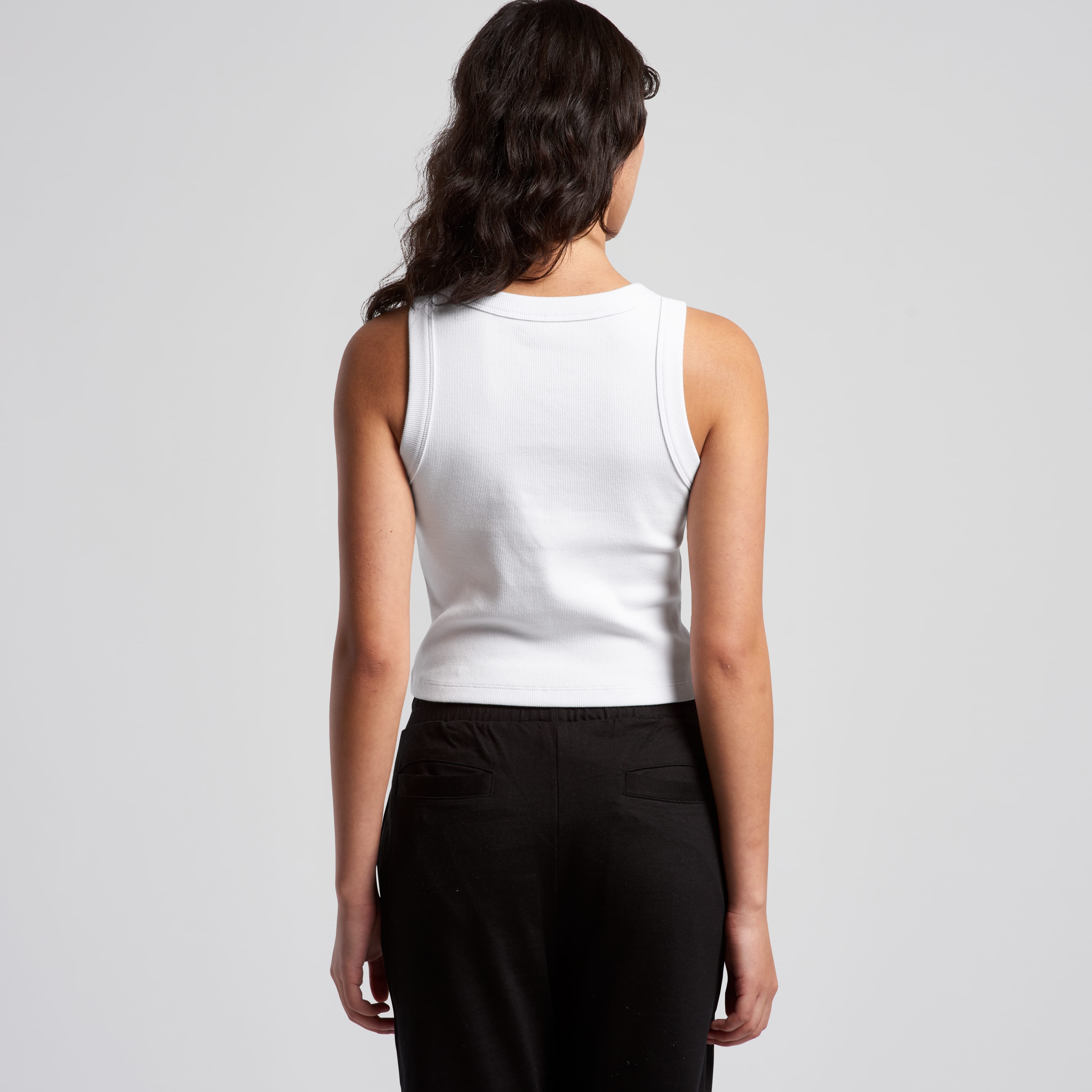 ASColour Tanks / Singlets ASColour Wo's Organic Rib Crop Tank