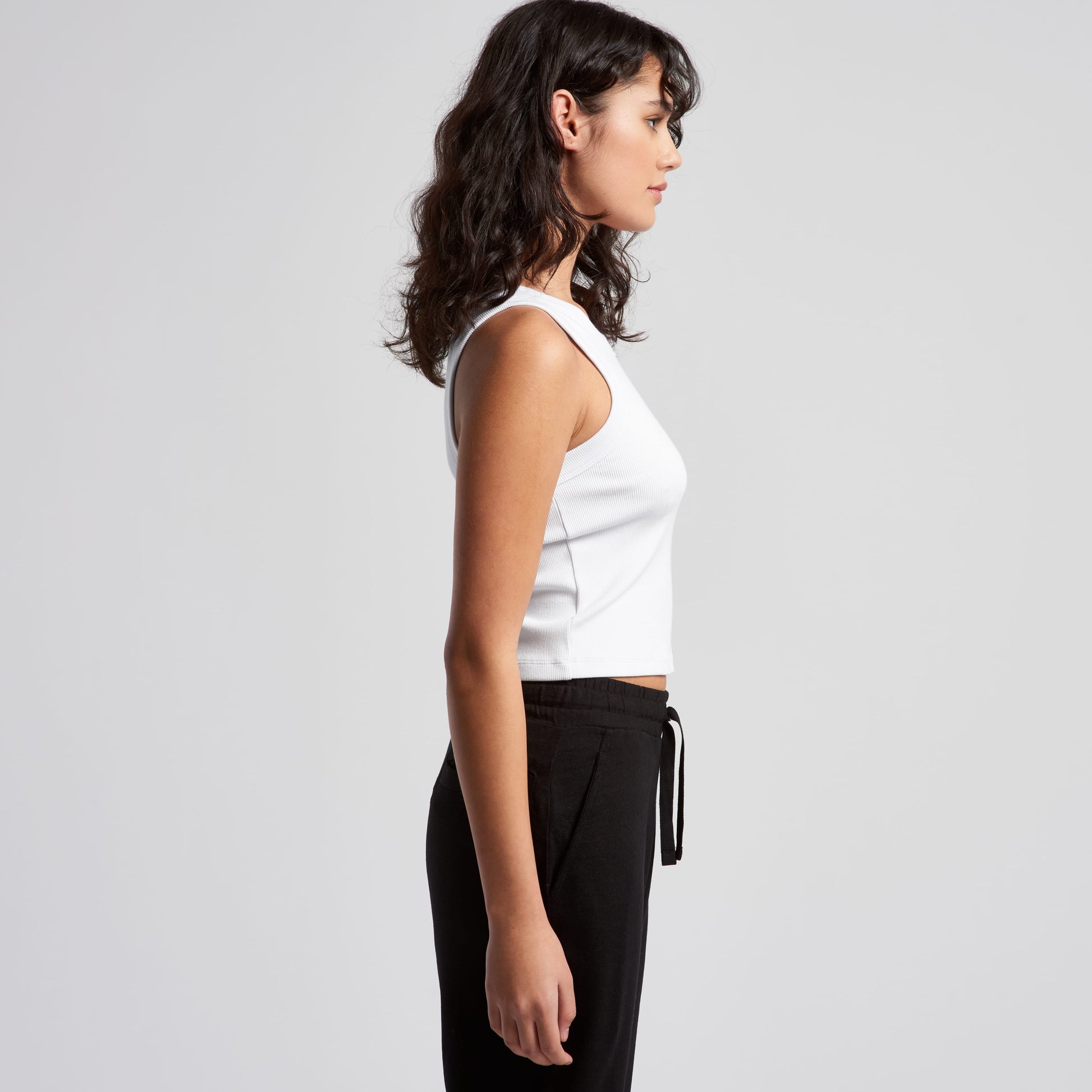 ASColour Tanks / Singlets ASColour Wo's Organic Rib Crop Tank