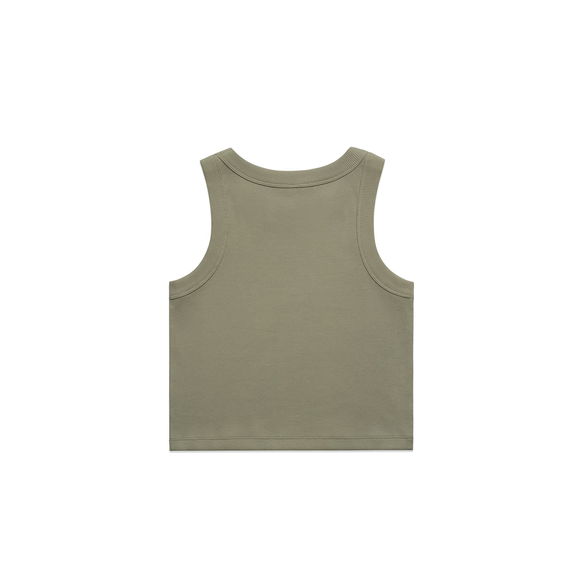 ASColour Tanks / Singlets ASColour Wo's Organic Rib Crop Tank