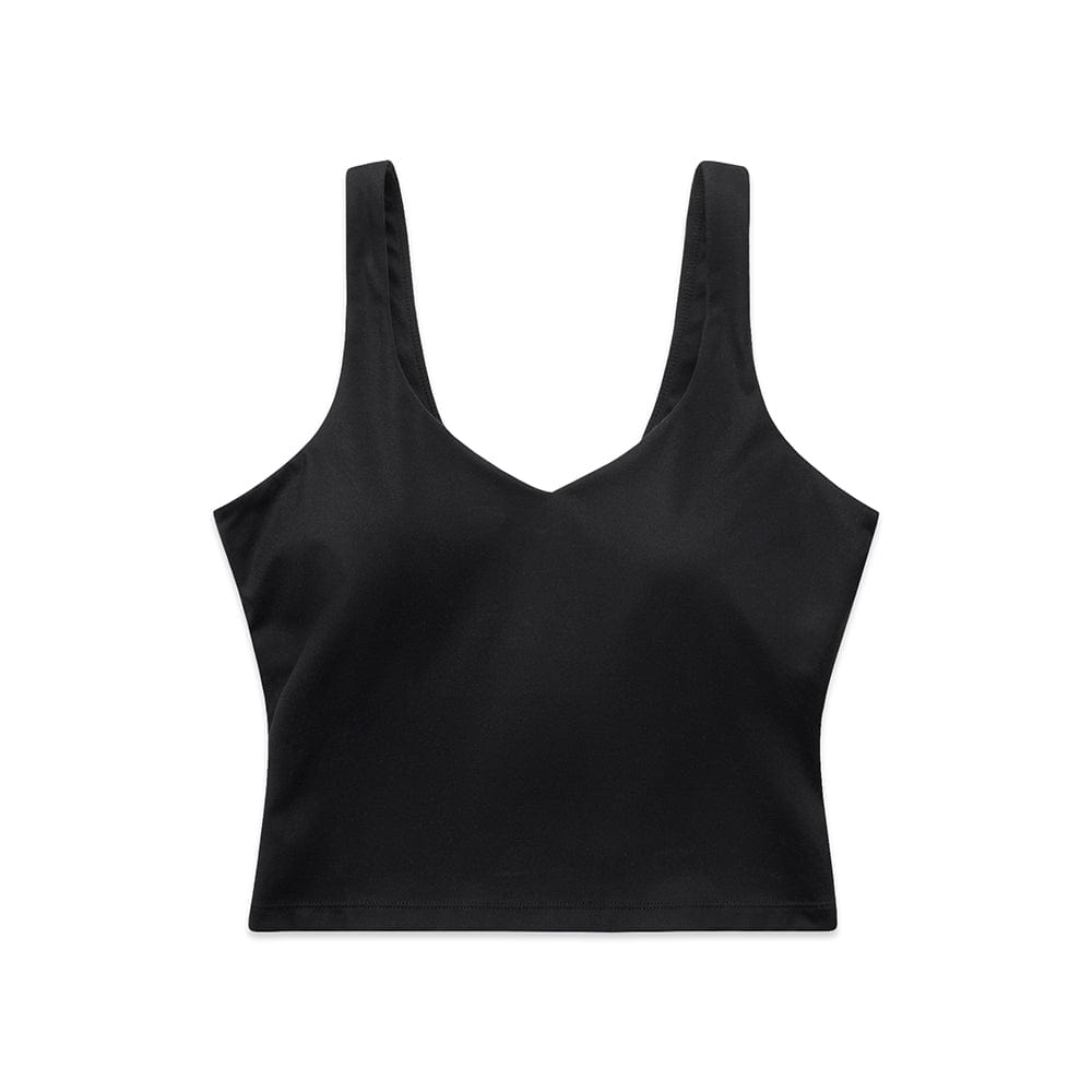 ASColour Tanks / Singlets Black / XS ASColour Womens Active Bra Tank