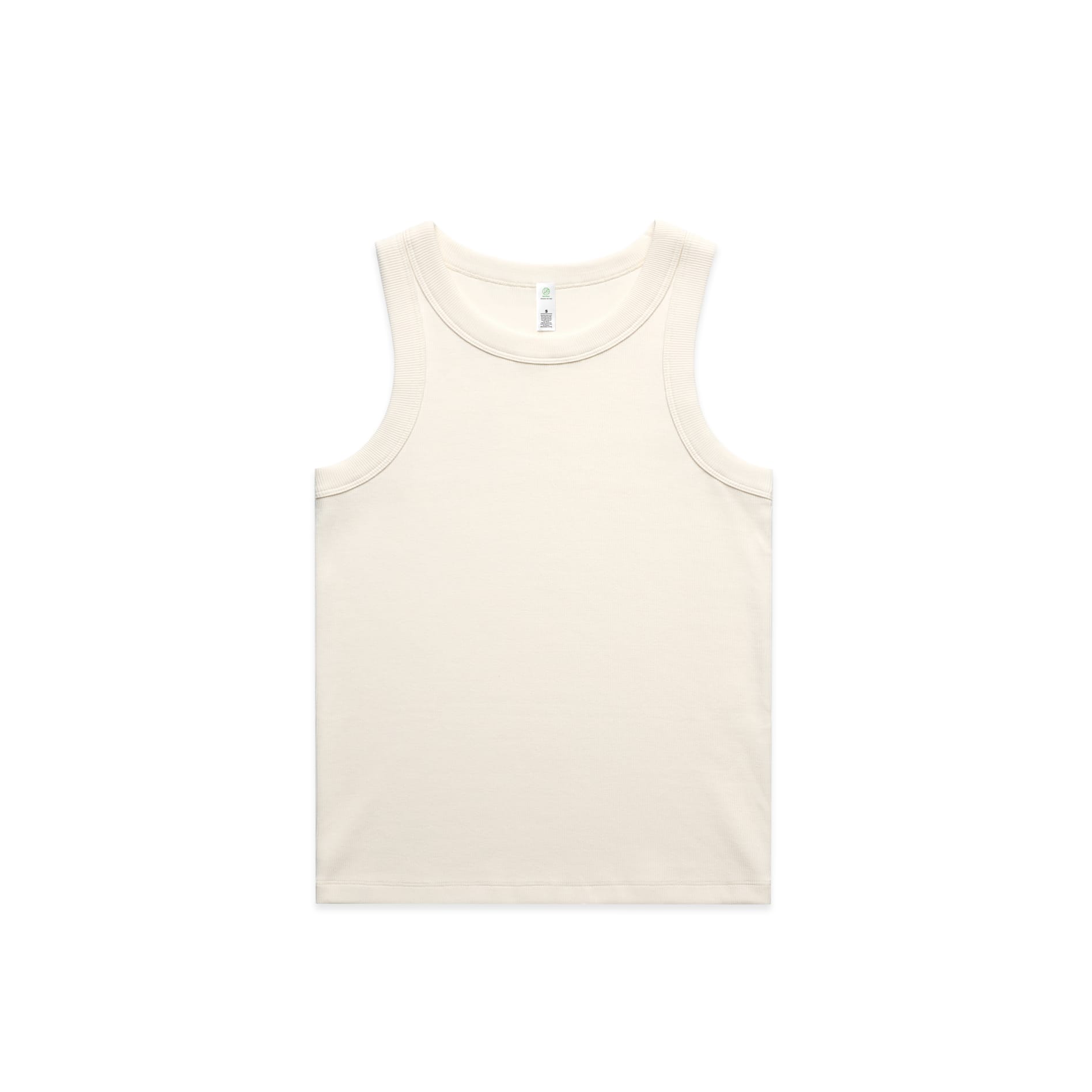 ASColour Tanks / Singlets Ecru / XS ASColour Wo's Organic Rib Tank