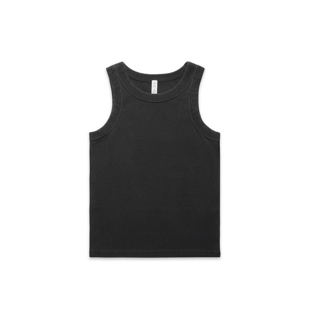 ASColour Tanks / Singlets Faded Black / XS ASColour Wo's Faded Organic Rib Tank