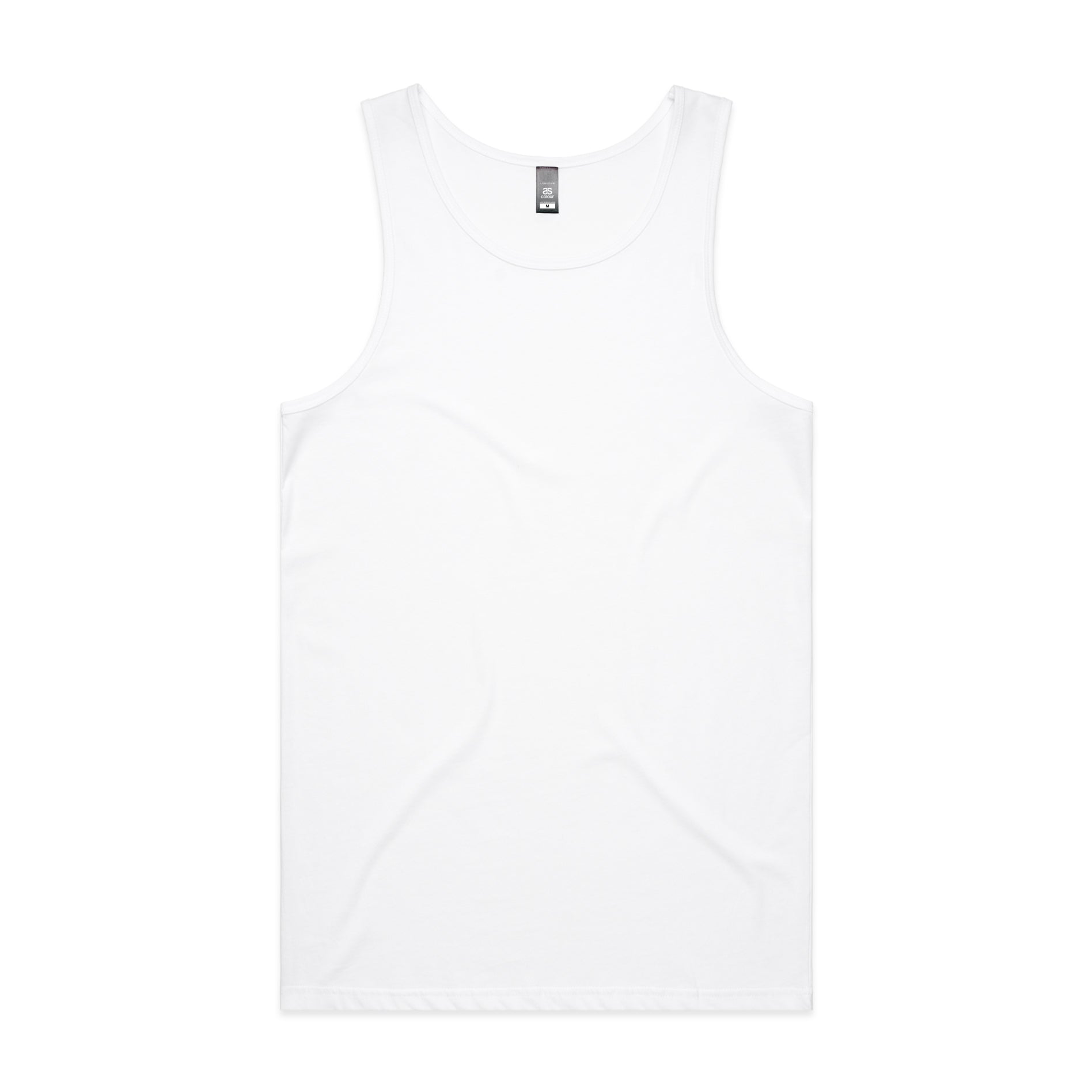 ASColour Tanks / Singlets White / S ASColour Lowdown Singlet