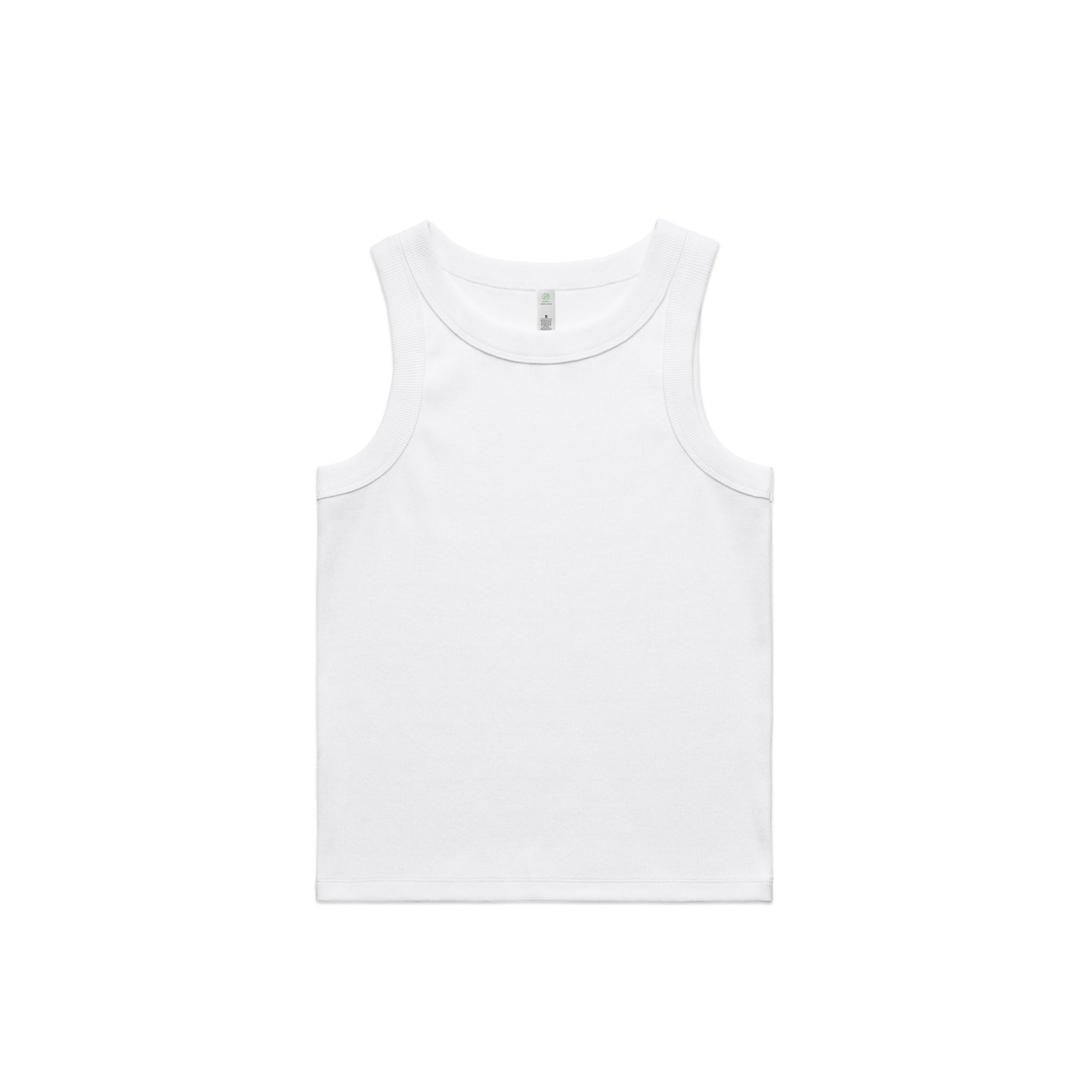 ASColour Tanks / Singlets White / XS ASColour Wo's Organic Rib Tank