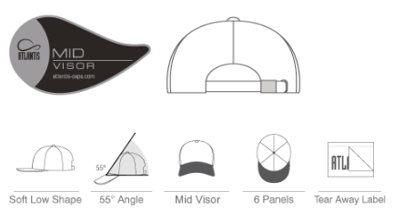 Atlantis Hats Atlantis Dad Hat