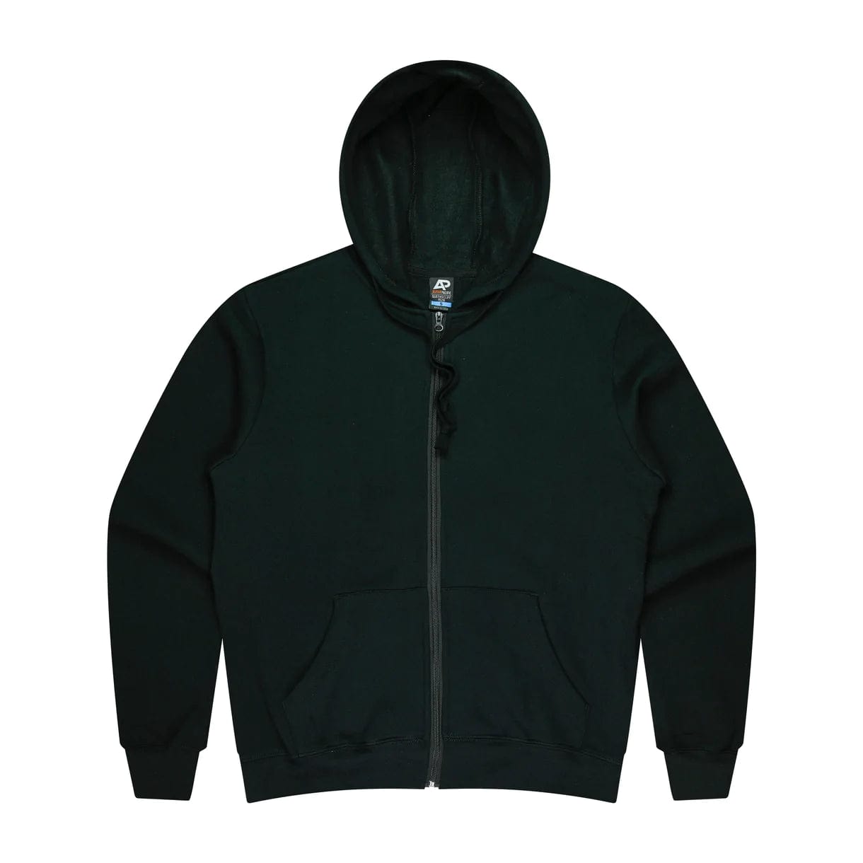 Aussie Pacific Hoodies Black / XS Aussie Pacific Queenscliff Zip Men's Hoodie