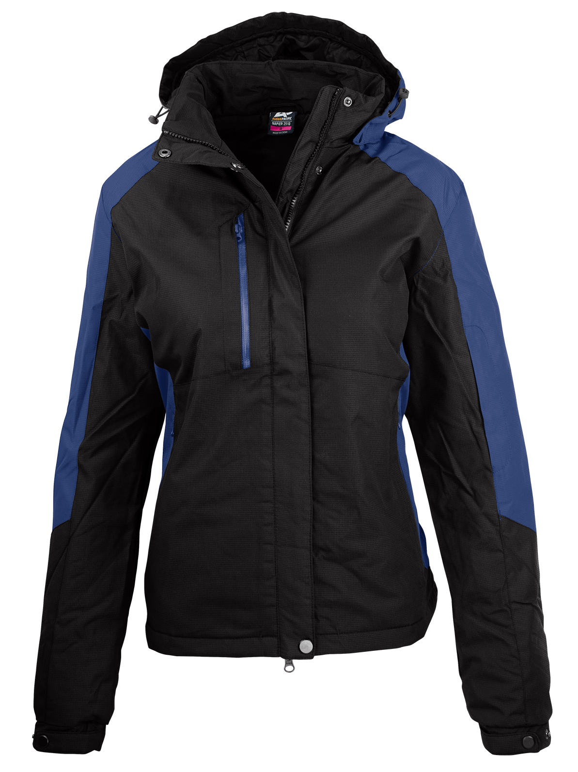 Aussie Pacific Jackets / Vests Black/Blue / 8 Aussie Pacific Napier Ladies Jacket