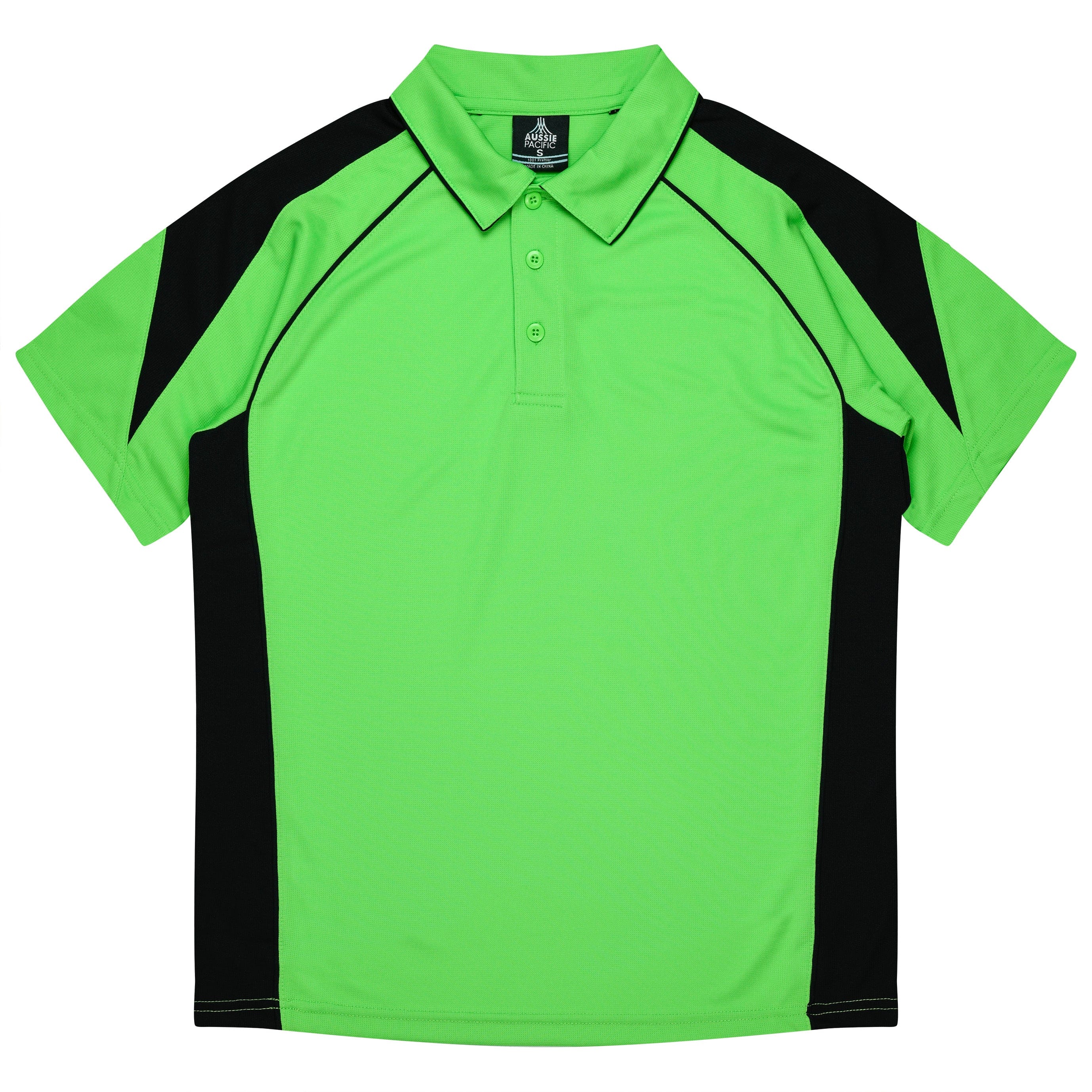 Aussie Pacific Polos / Shirts Apple/Black / S Aussie Pacific Premier Men's Polo