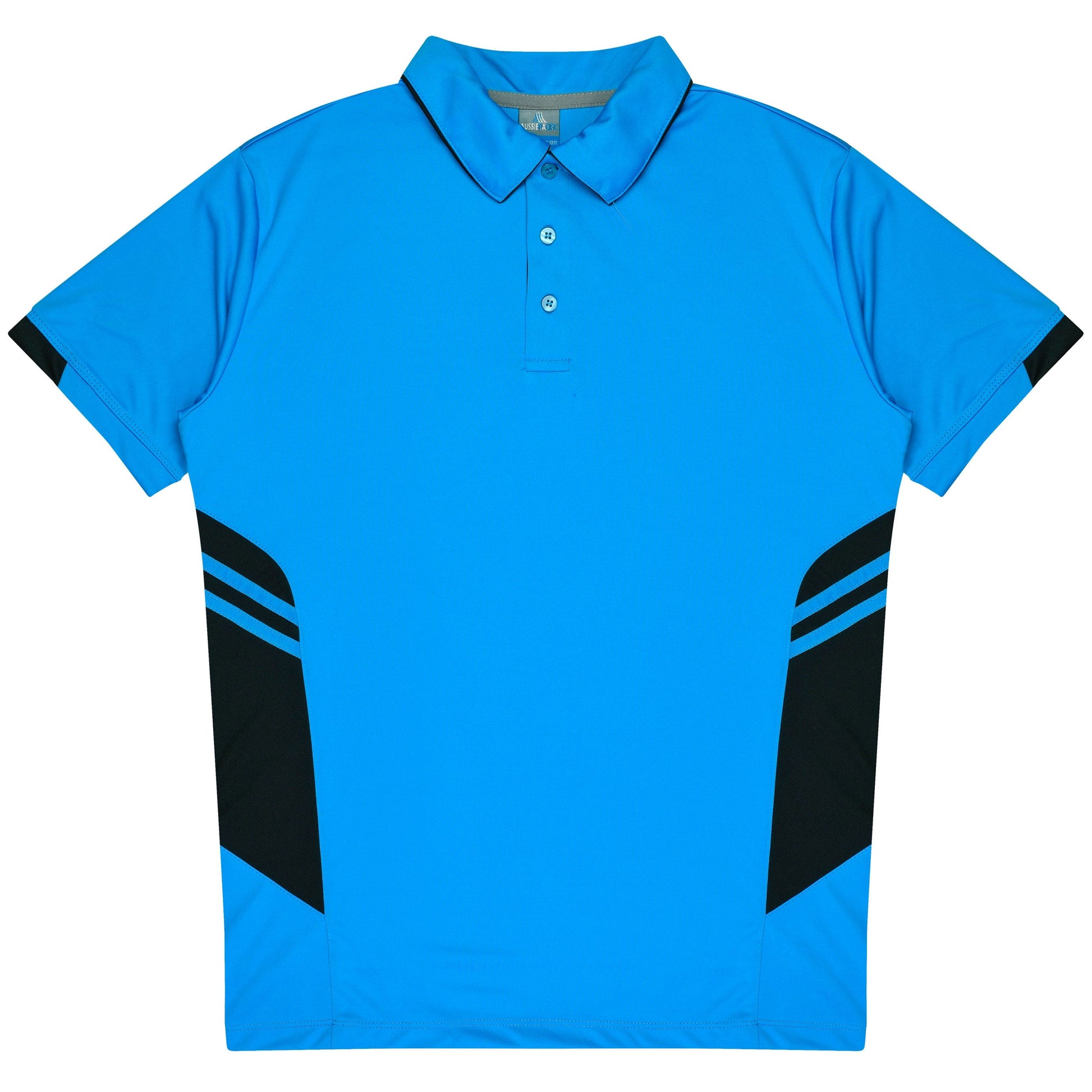 Aussie Pacific Polos / Shirts Cyan/Black / S Aussie Pacific Tasman Men's Polo