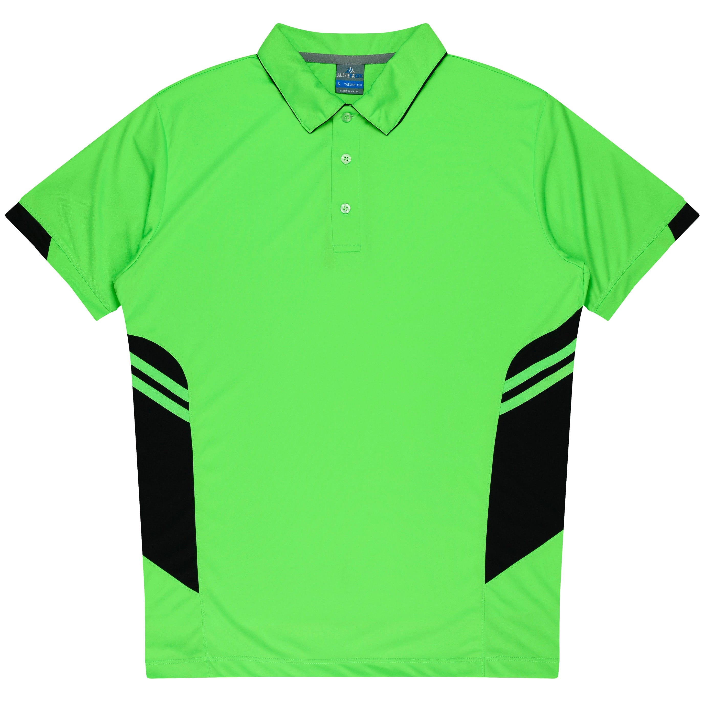 Aussie Pacific Polos / Shirts Neon Green/Black / S Aussie Pacific Tasman Men's Polo