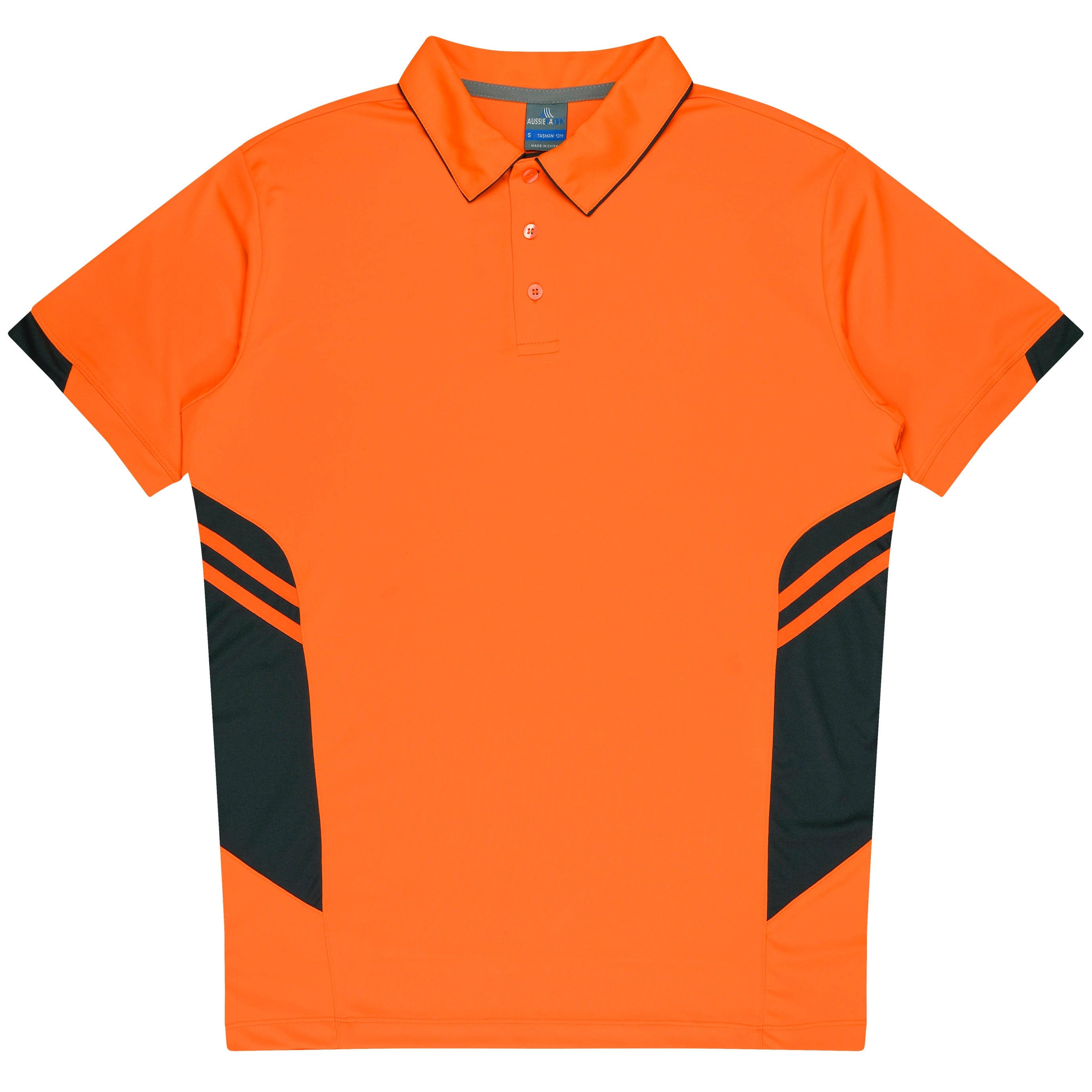 Aussie Pacific Polos / Shirts Neon Orange/Slate / S Aussie Pacific Tasman Men's Polo