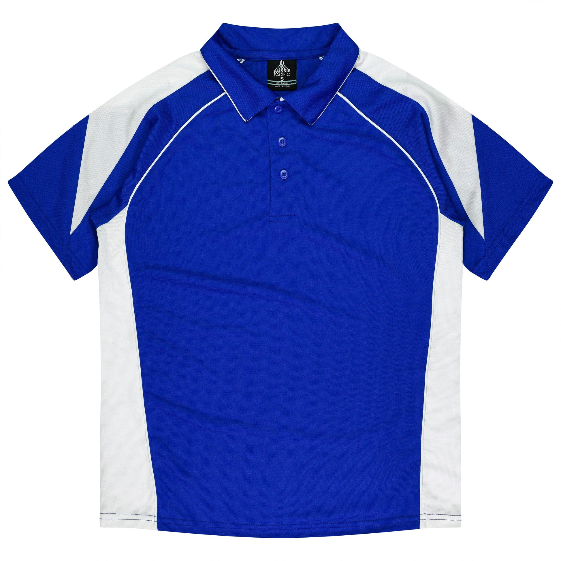Aussie Pacific Polos / Shirts Royal/White / S Aussie Pacific Premier Men's Polo