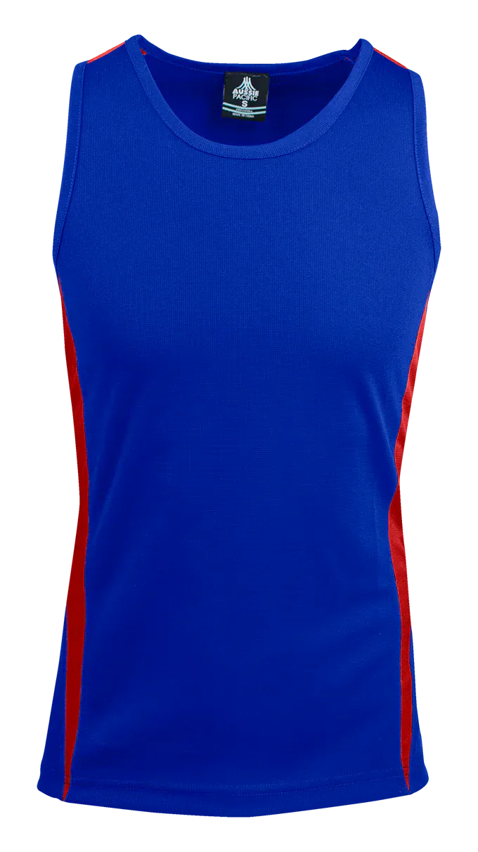 Aussie Pacific Tanks / Singlets Royal/Red / S Aussie Pacific Eureka Men's Singlet
