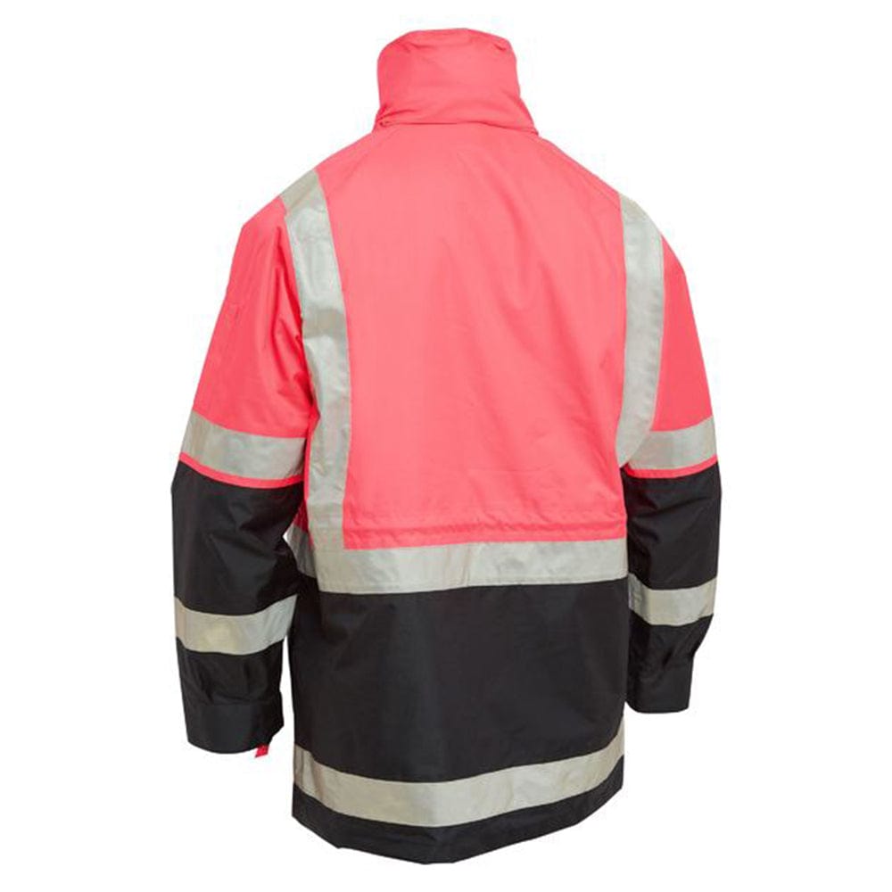 Bisley Jackets / Vests Bisley Taped Hi Vis 5 in 1 Rain Jacket