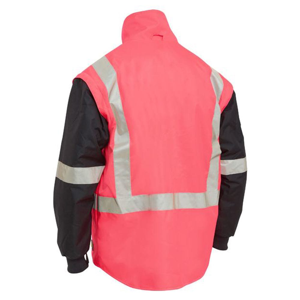 Bisley Jackets / Vests Bisley Taped Hi Vis 5 in 1 Rain Jacket