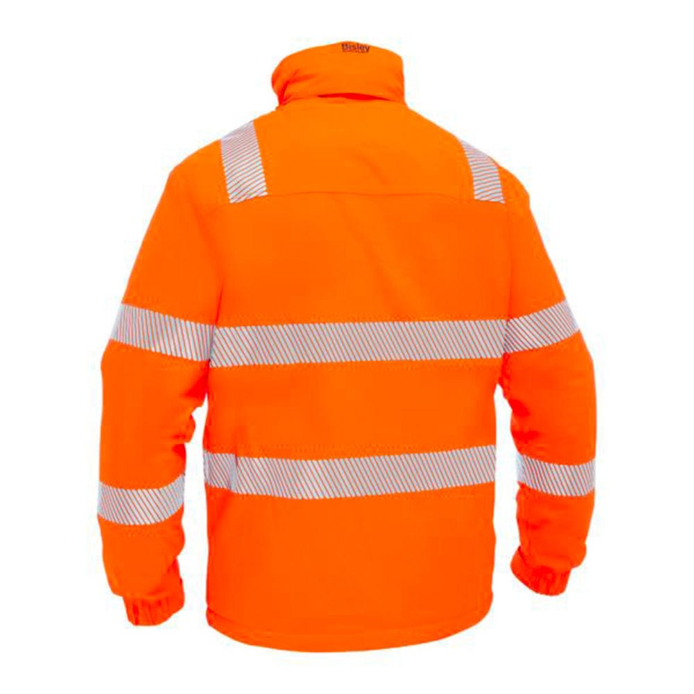 Bisley Jackets / Vests Bisley Taped Hi Vis Heated Jacket with Hood