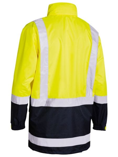 Bisley Jackets / Vests Bisley Taped Hi Vis Rain Shell Jacket