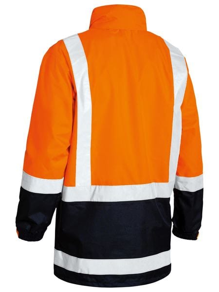 Bisley Jackets / Vests Bisley Taped Hi Vis Rain Shell Jacket