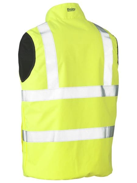 Bisley Jackets / Vests Bisley Taped Hi Vis Reversible Puffer Vest