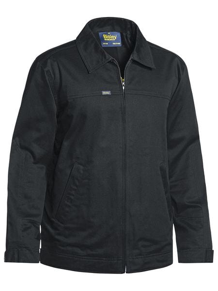 Bisley Jackets / Vests Black / XS Bisley Drill Jacket with Liquid Repellent Finish