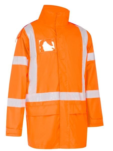 Bisley Jackets / Vests Orange / XS Bisley X Taped Shell Rain Jacket