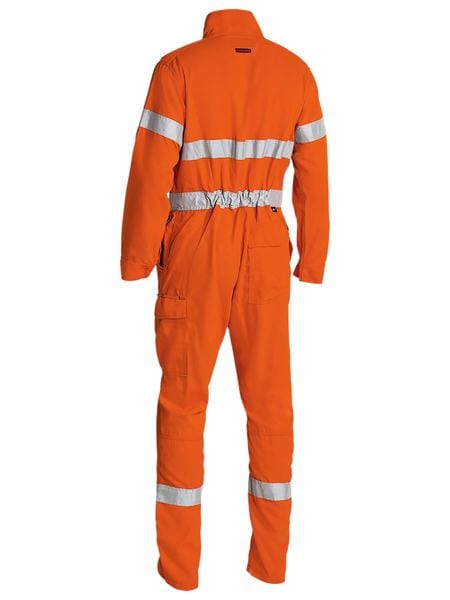 Bisley Overalls Bisley TenCate Tecasafe® Plus 580 Taped Hi Vis Lightweight FR Non Vented Engineered Coverall