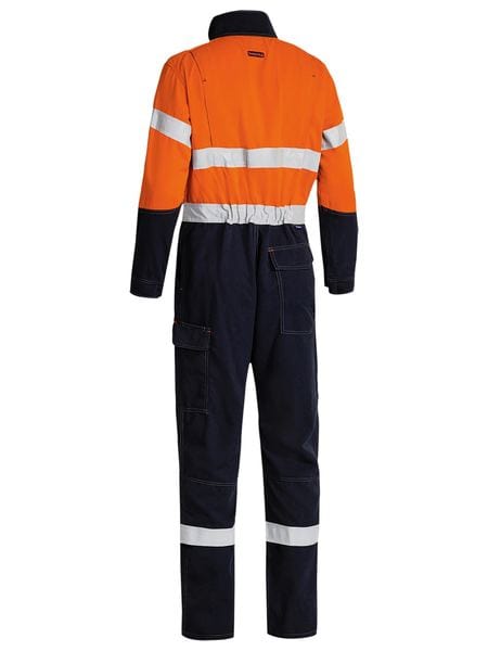 Bisley Overalls Bisley TenCate Tecasafe® Plus 700 Taped Hi Vis Engineered FR Vented Coverall