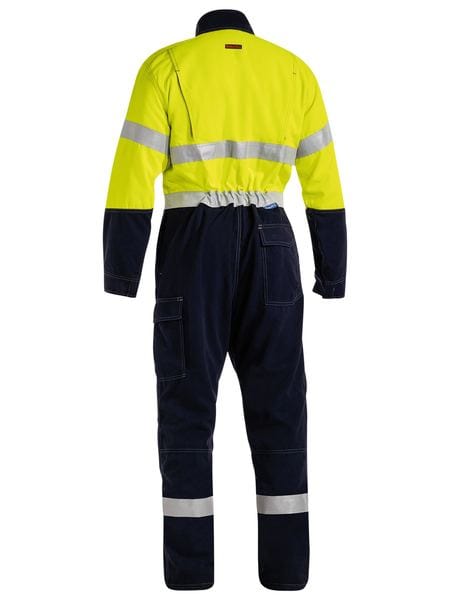 Bisley Overalls Bisley TenCate Tecasafe® Plus 700 Taped Hi Vis Engineered FR Vented Coverall